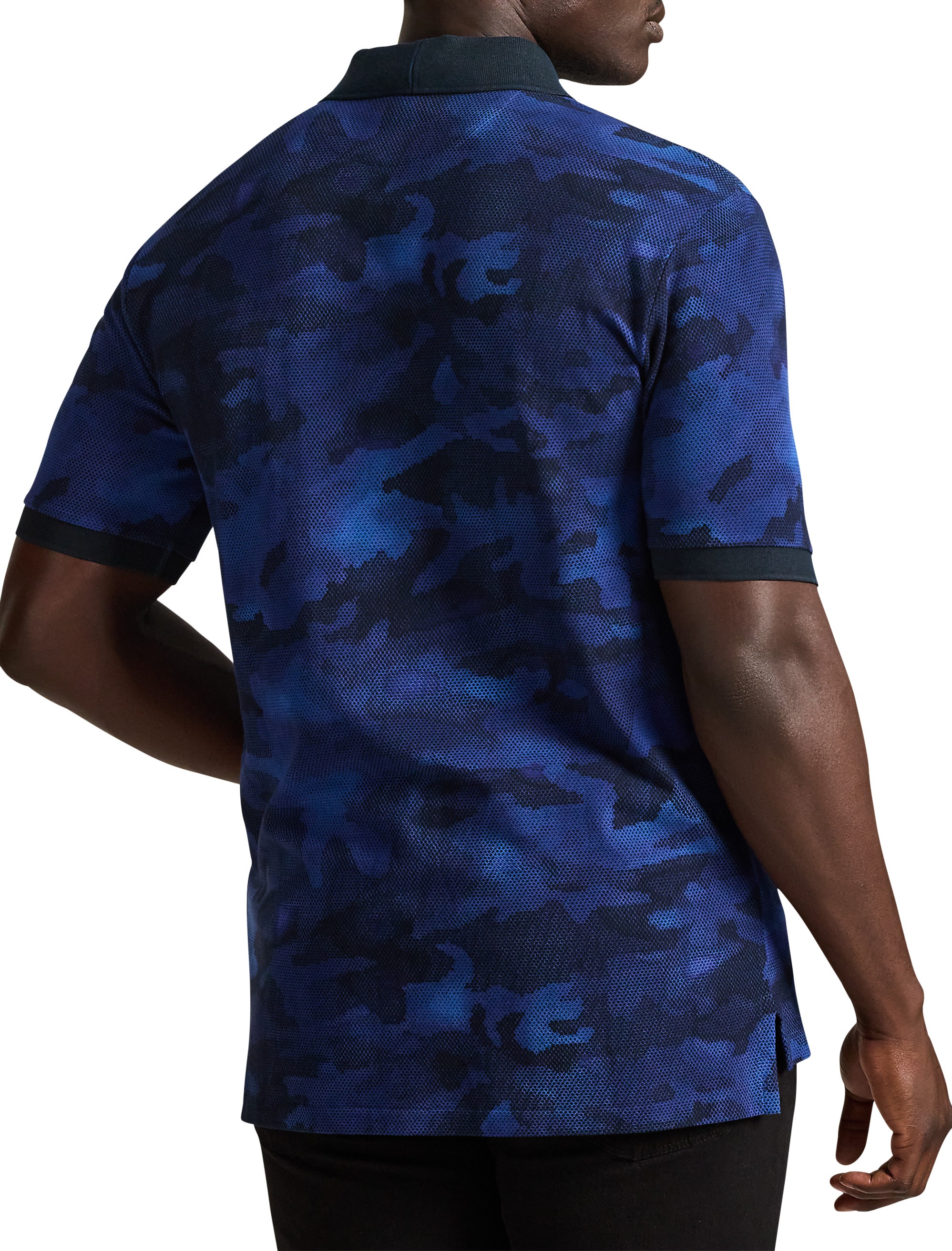 Animated Mesh Polo Shirt