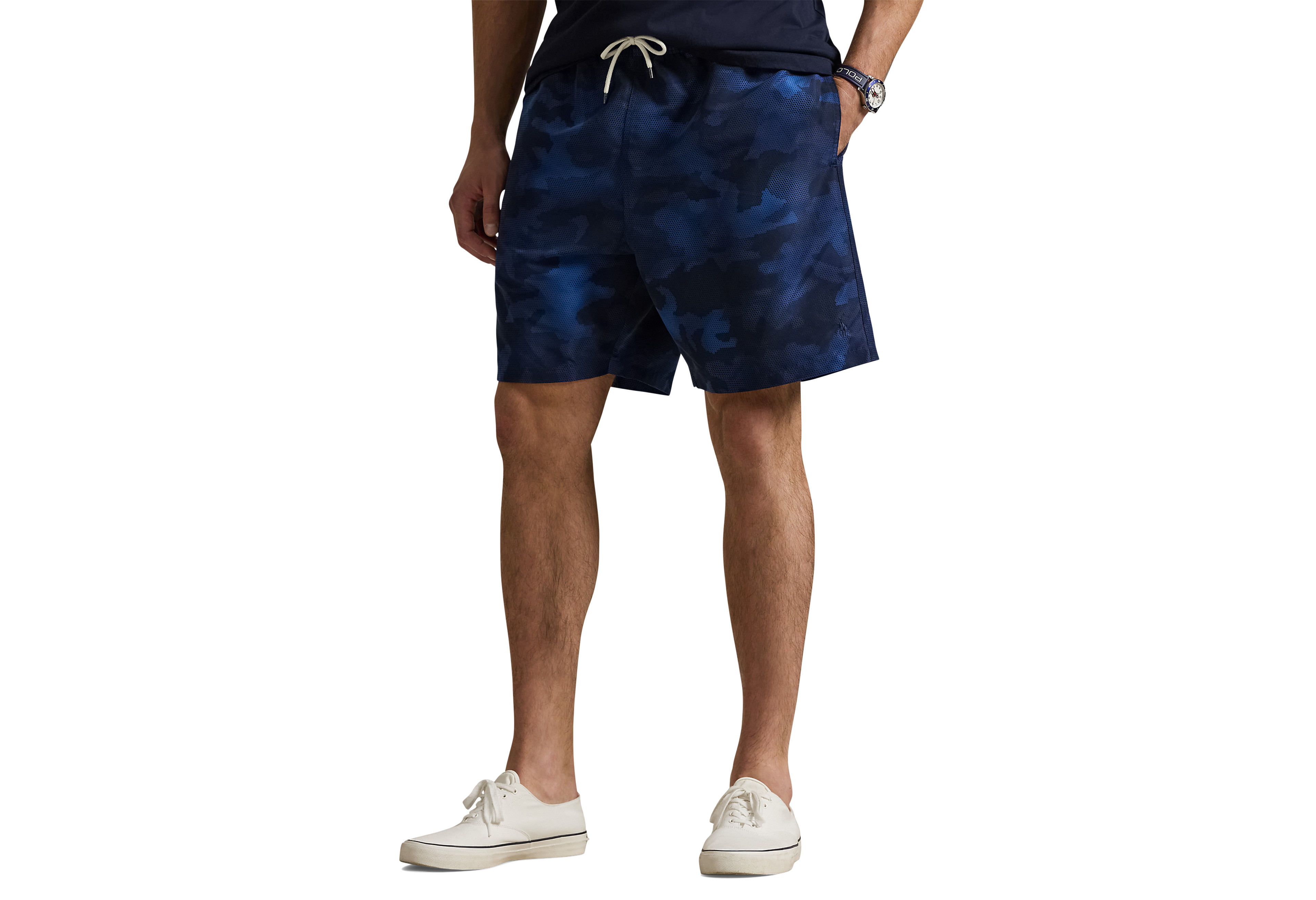 Printed Swim Trunks