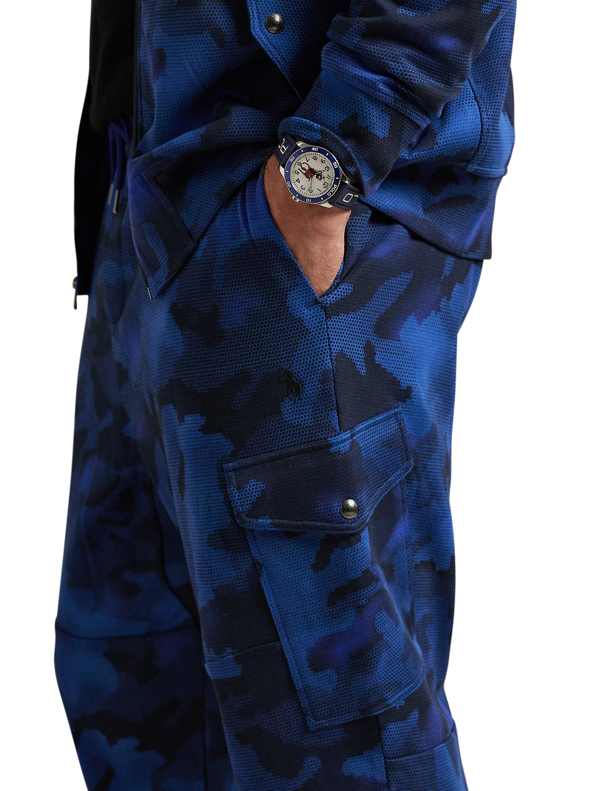 Double-Knit Tech Cargo Pants