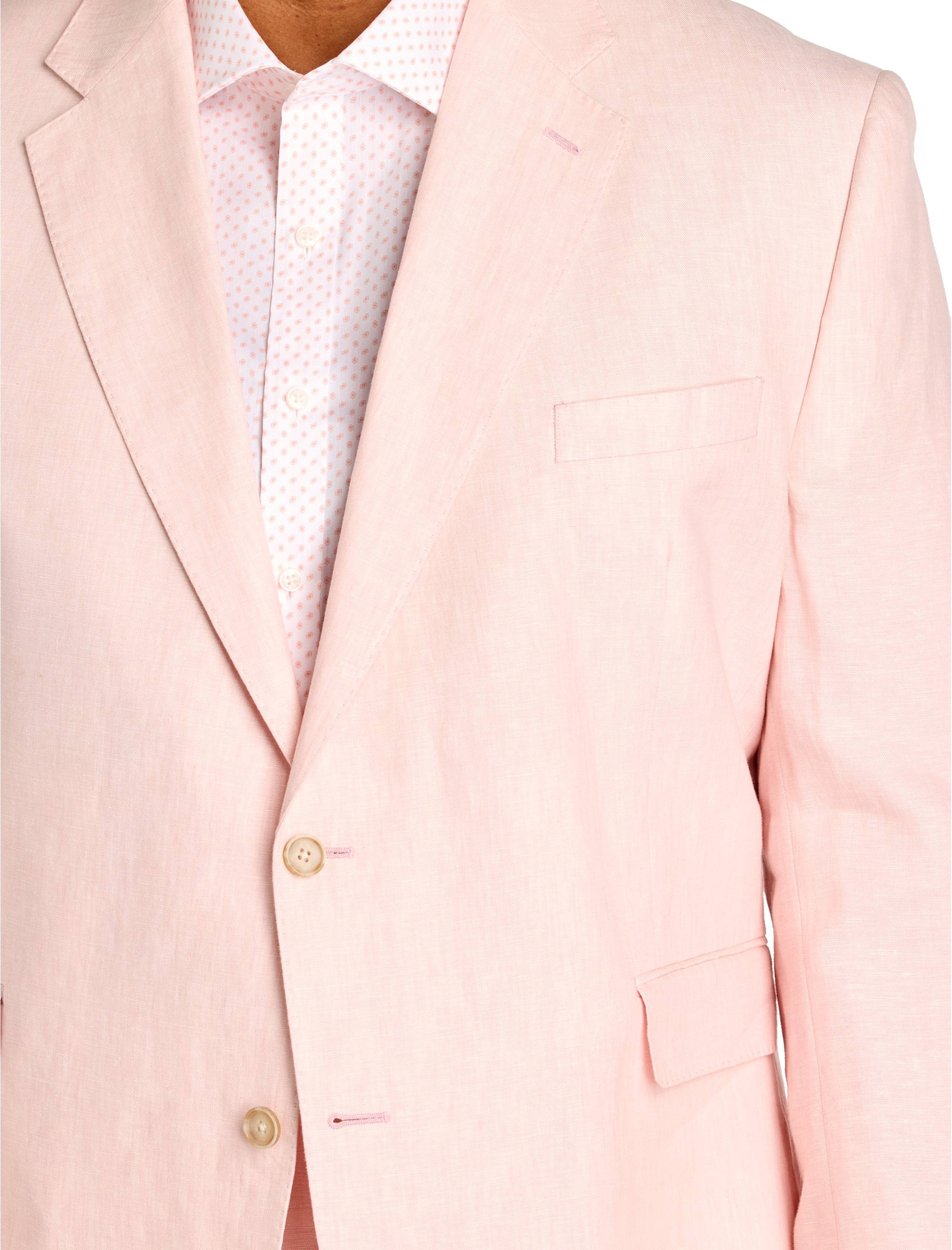 Linen Suit Jacket - thumbnail 2
