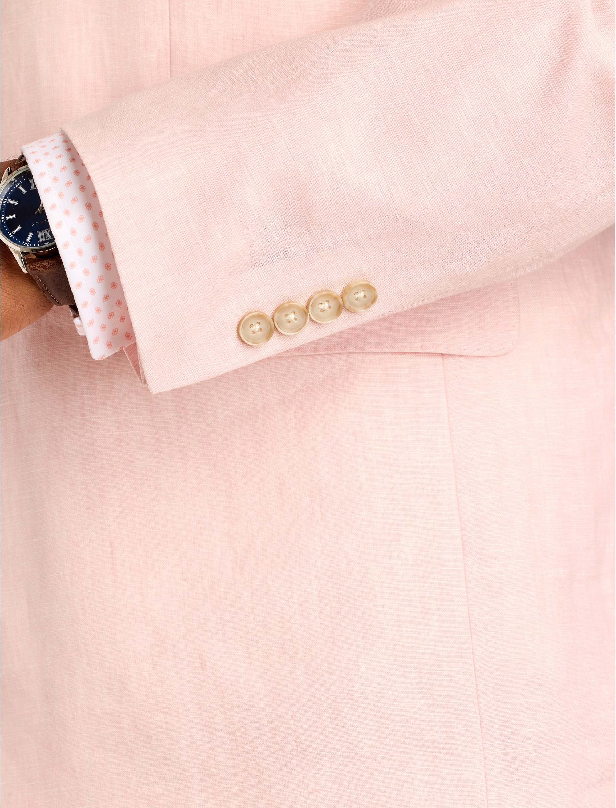 Linen Suit Jacket - thumbnail 3