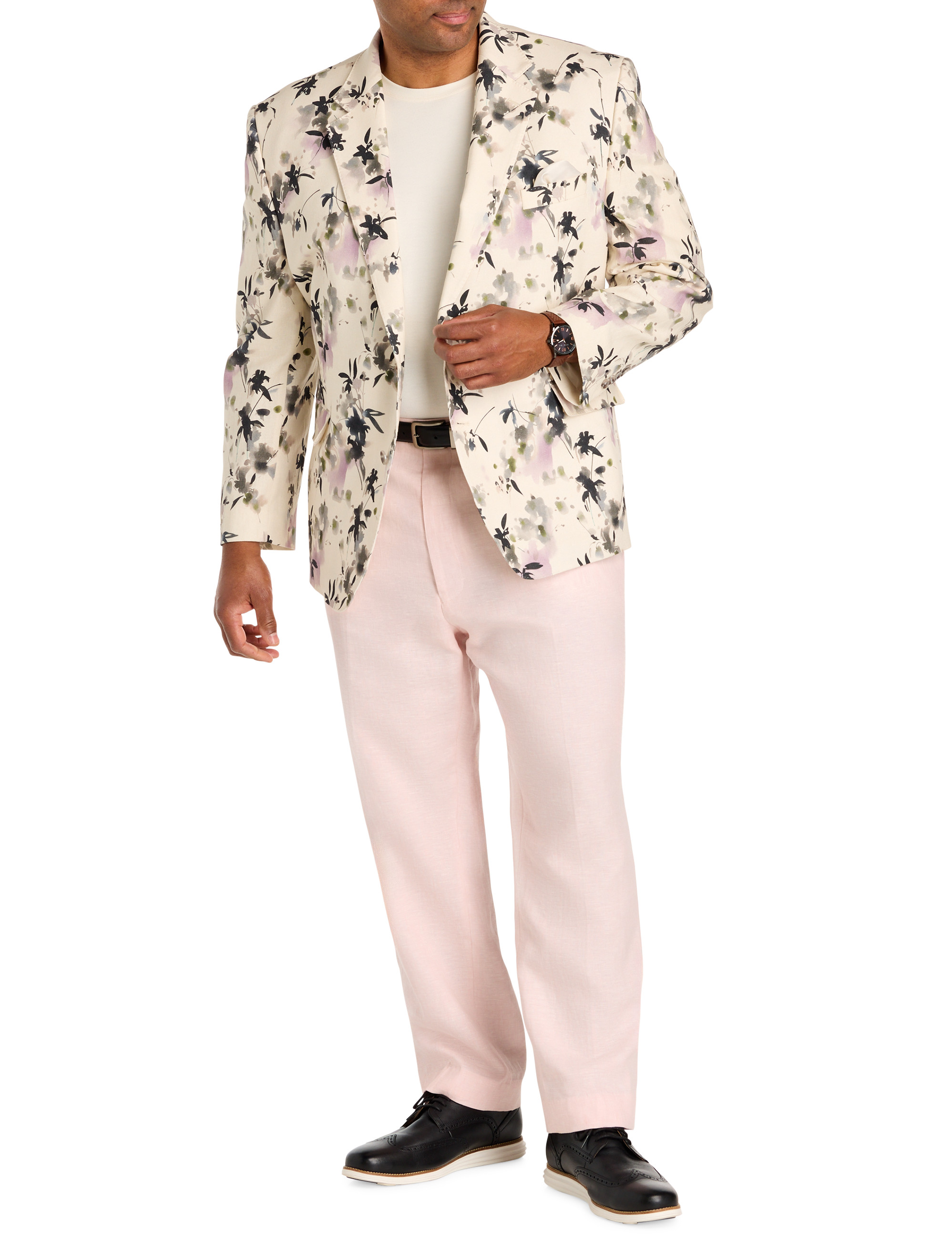 Floral Linen Sport Coat