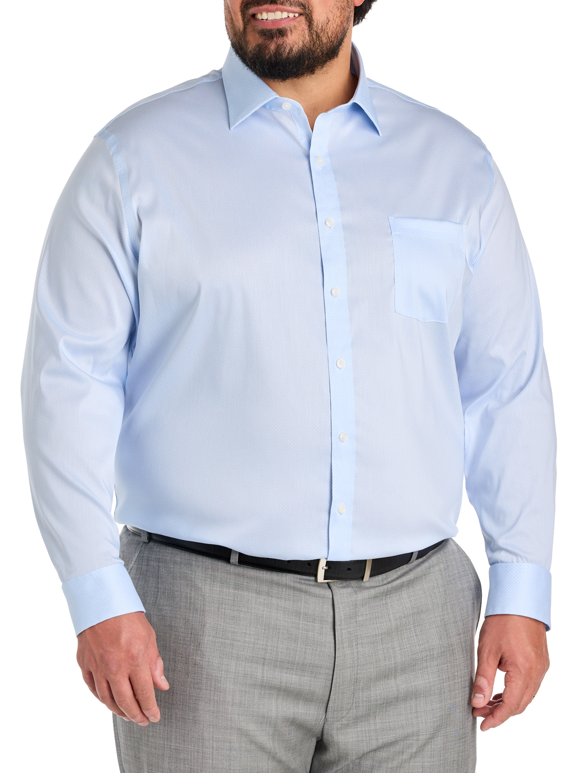 Tonal Print Dress Shirt