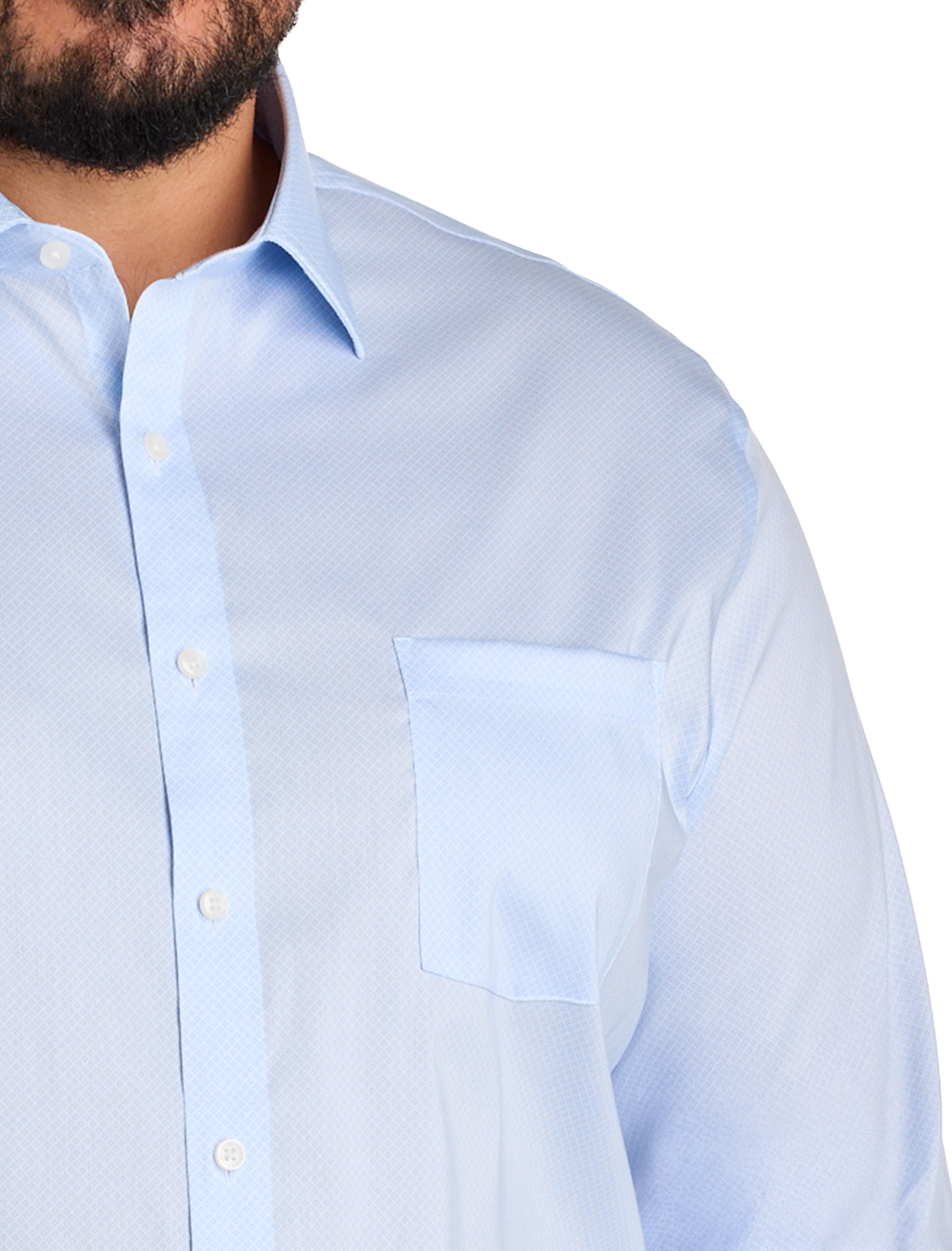 Tonal Print Dress Shirt