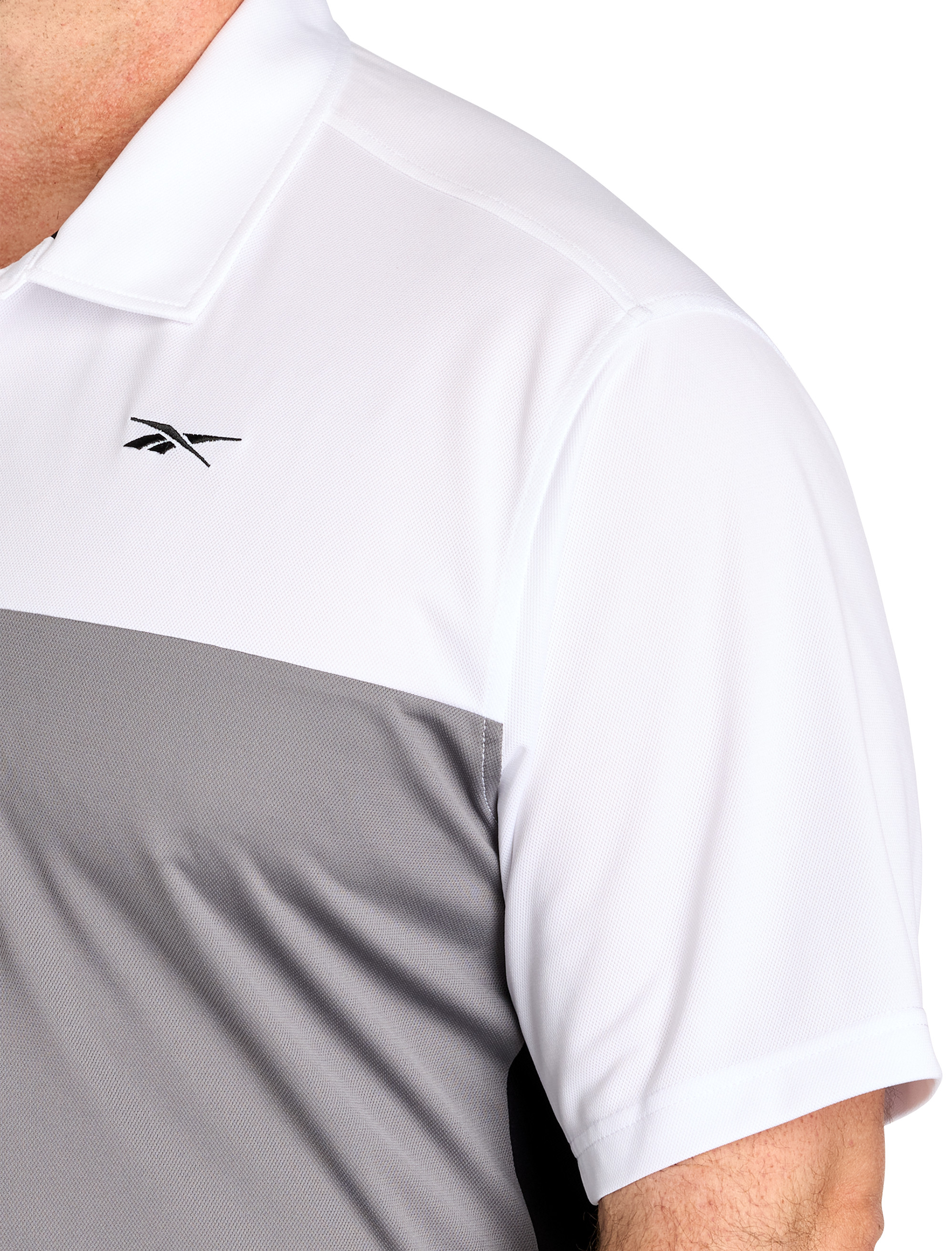 Colorblocked Polo Shirt