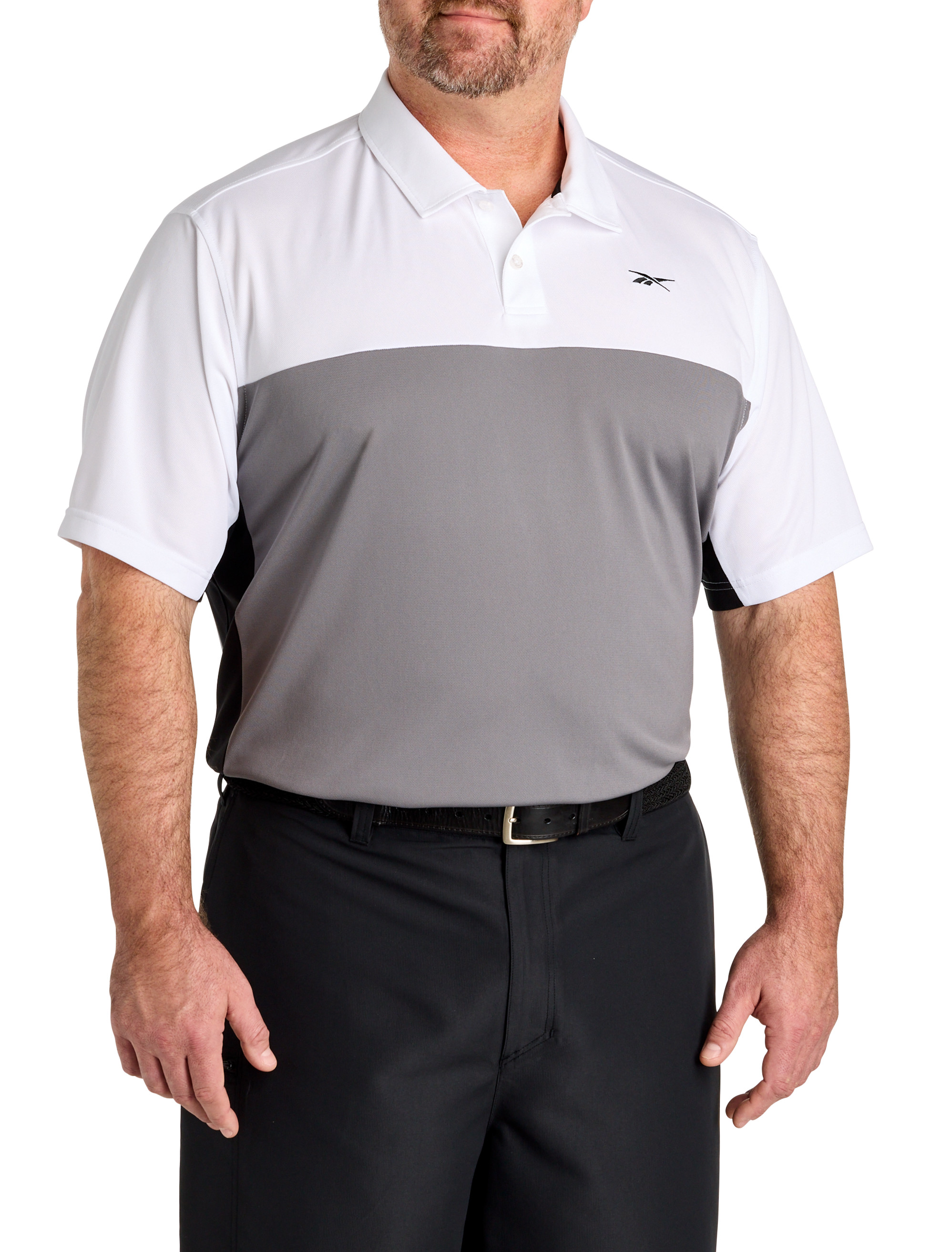 Colorblocked Polo Shirt