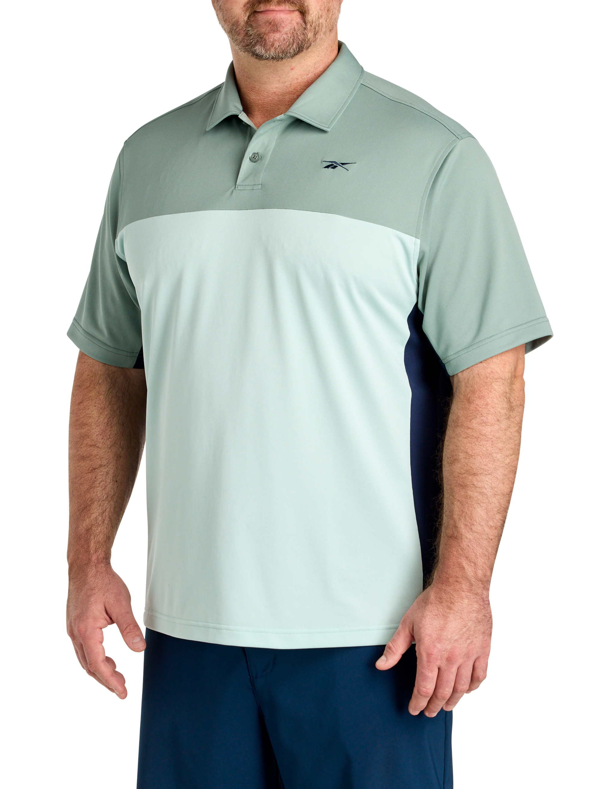 Colorblocked Polo Shirt