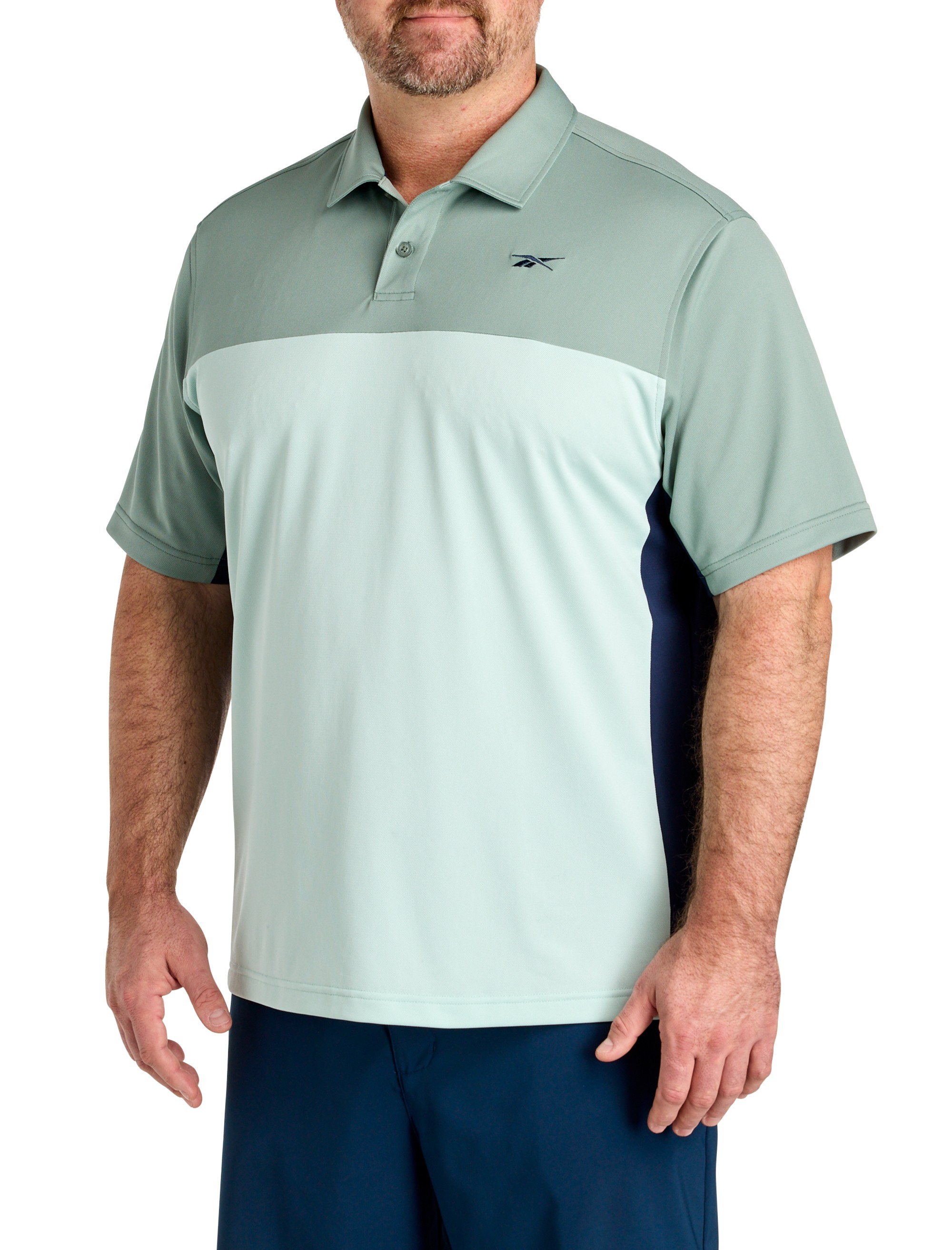 Colorblocked Polo Shirt