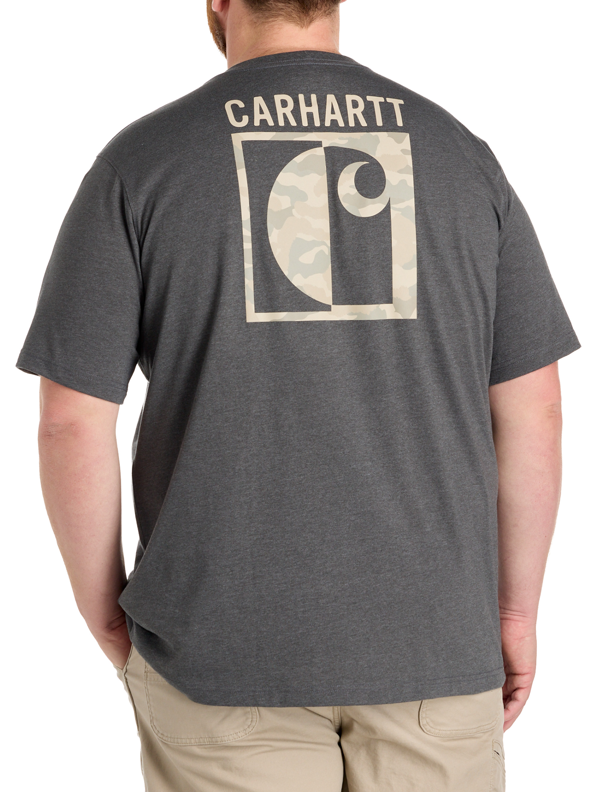 Irvine Relaxed Camo Back Graphic Tee