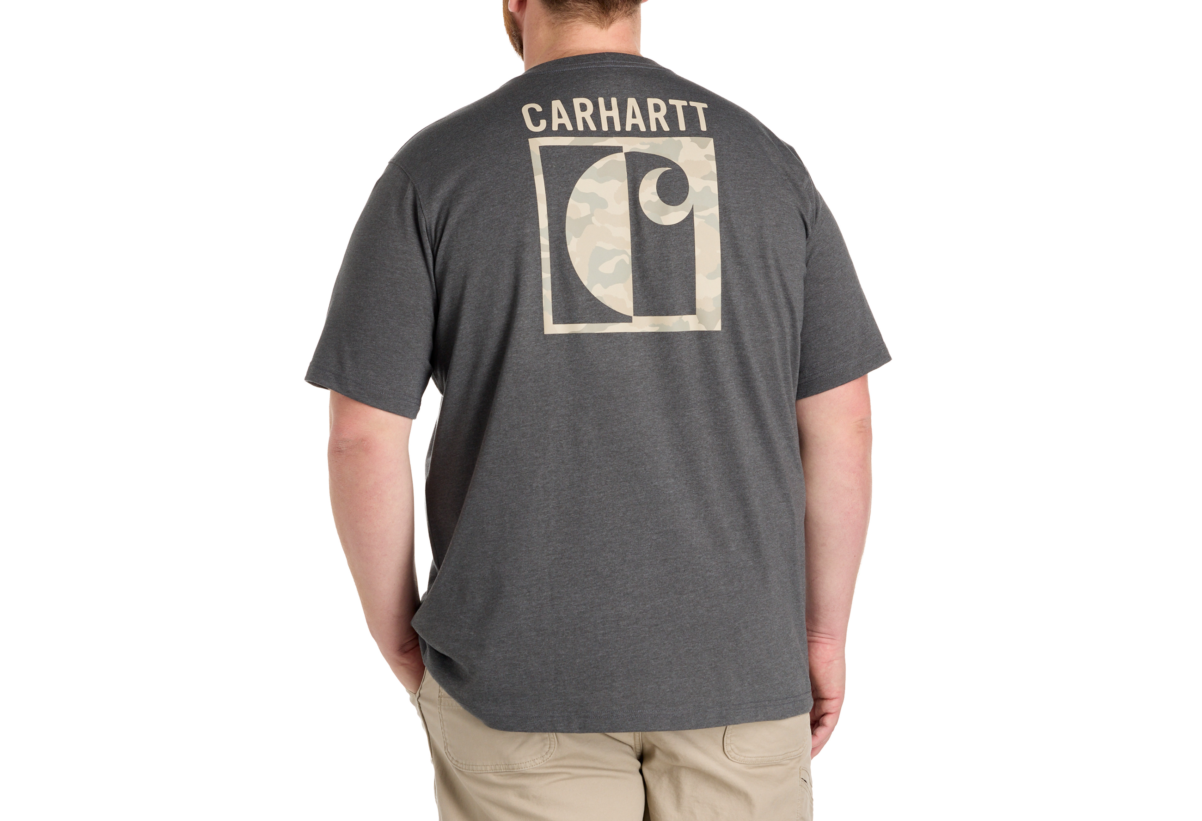  Irvine Relaxed Camo Back Graphic Tee