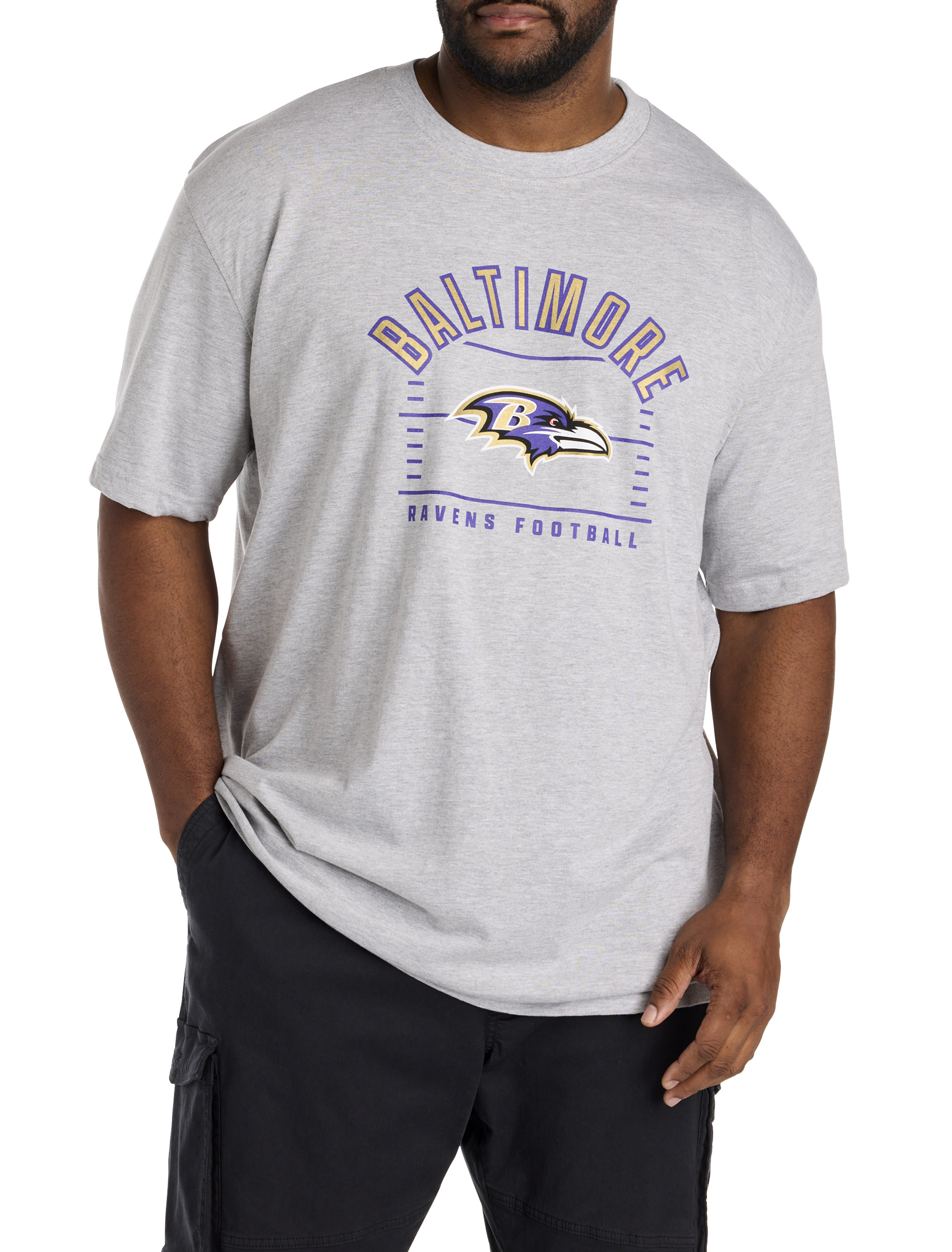 Big + Tall | NFL Heather Team T-Shirt | DXL