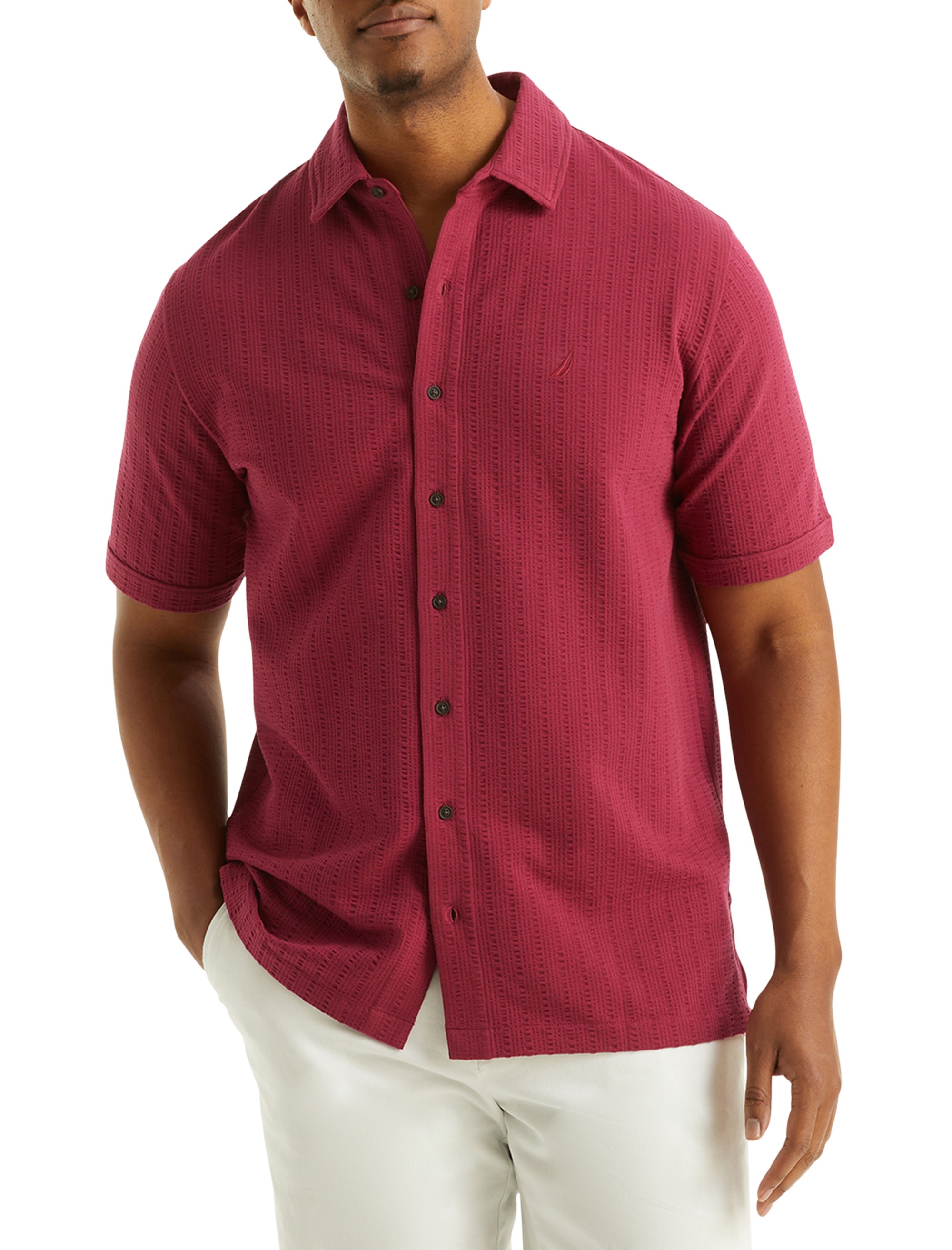 Seersucker Polo Shirt - thumbnail 5