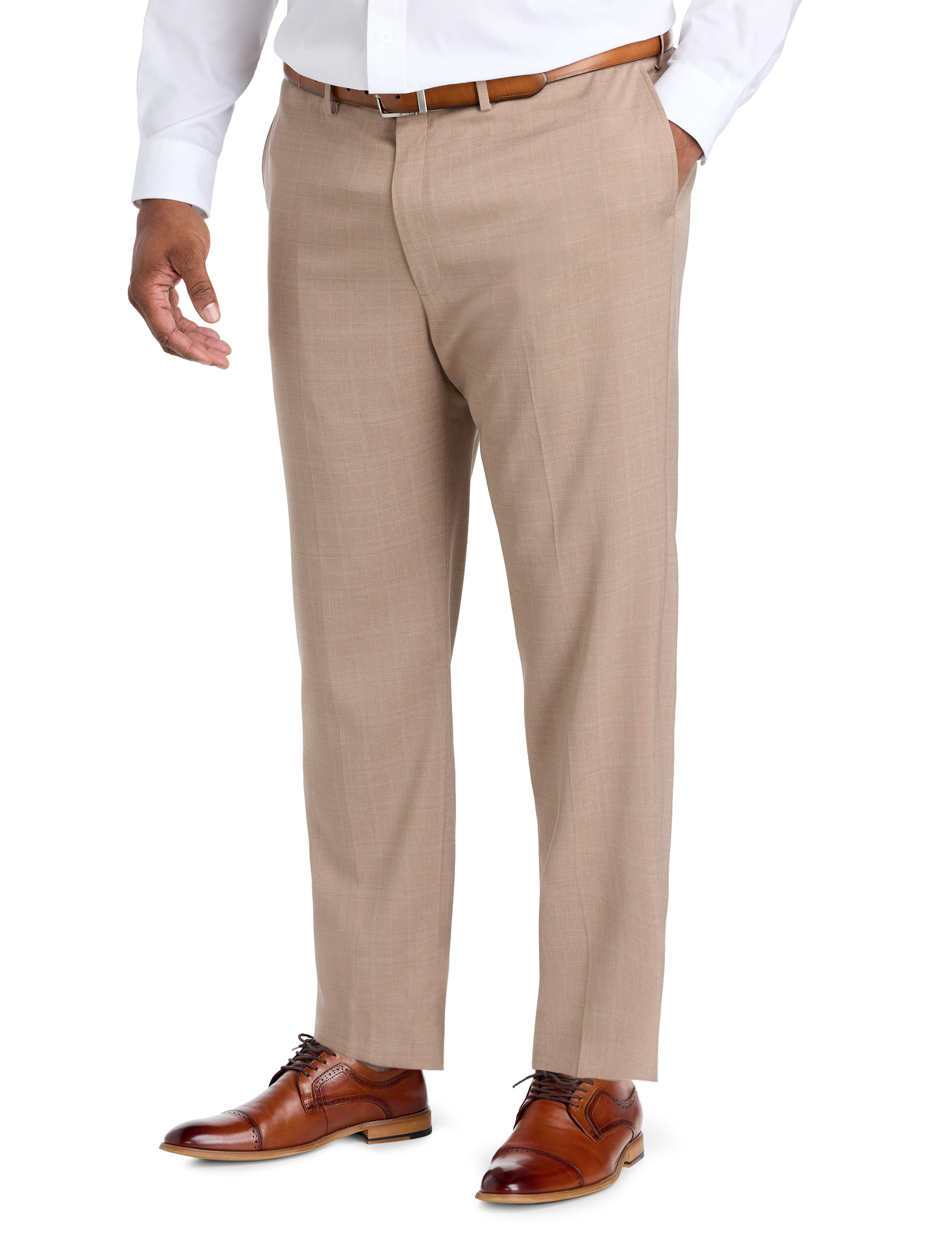 Men's Plaid Suit Pants | DXL