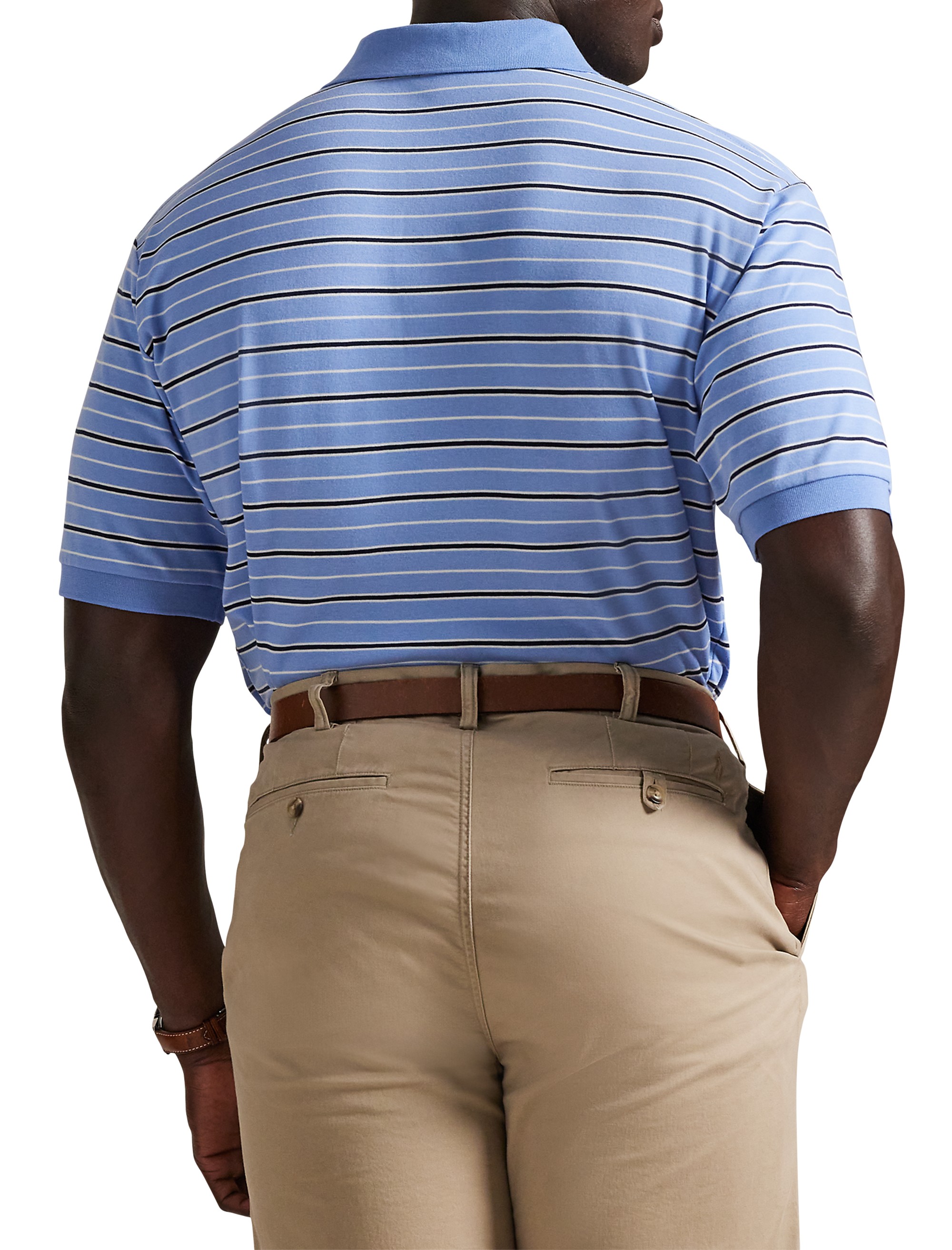 Striped Soft Touch Polo Shirt - thumbnail 2