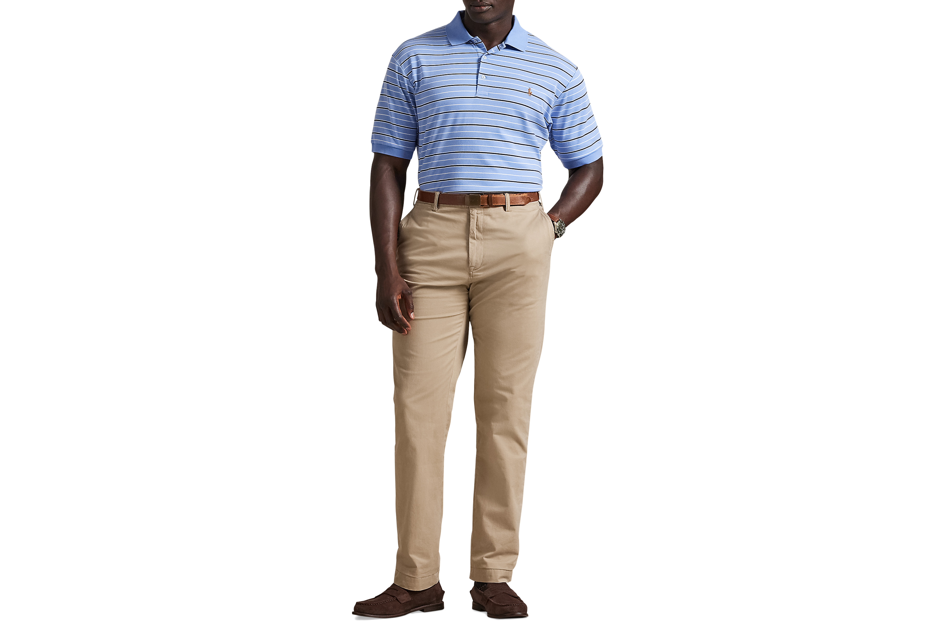 Striped Soft Touch Polo Shirt