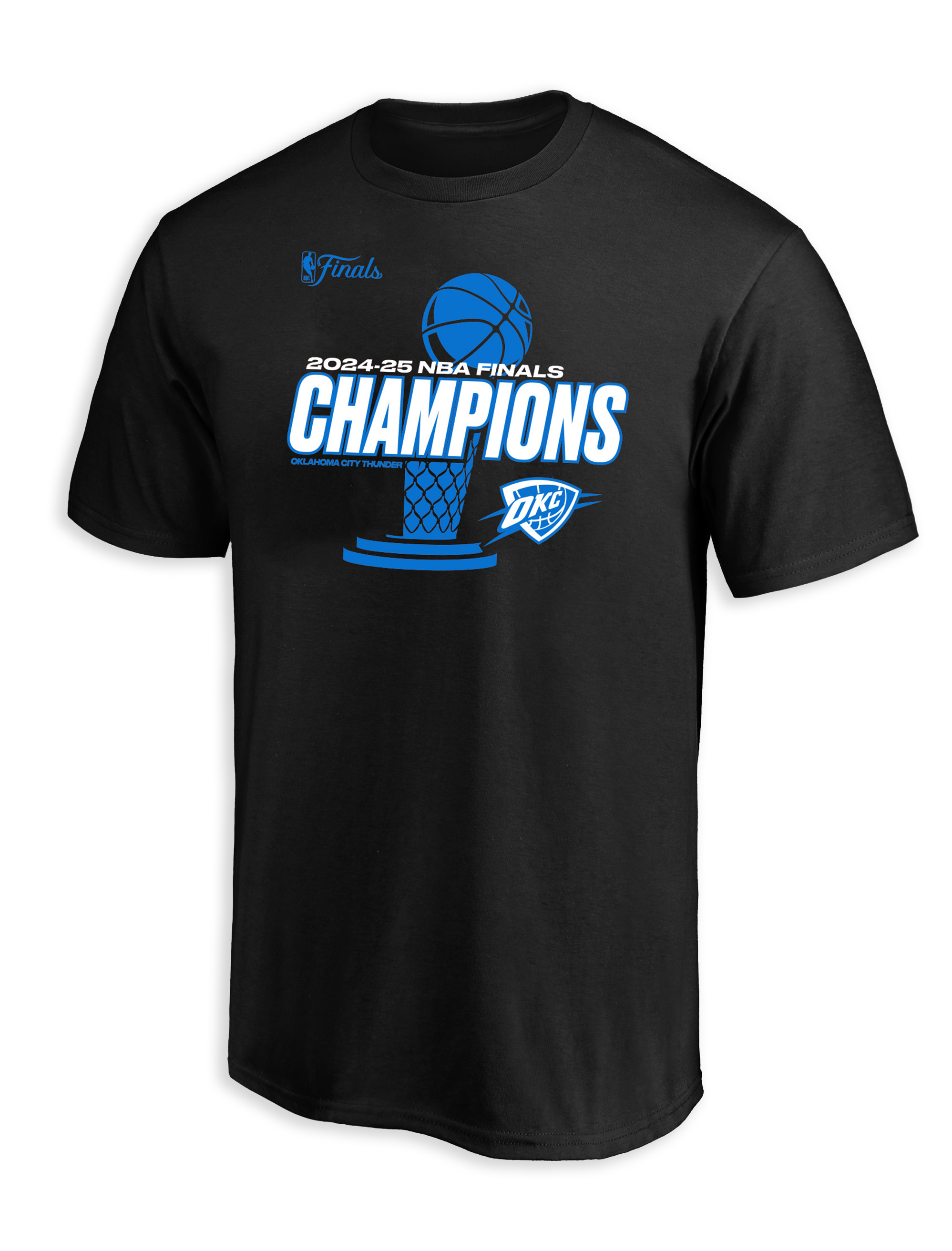 Big + Tall | NBA 2025 Oklahoma City Thunder Championship T-Shirt | DXL