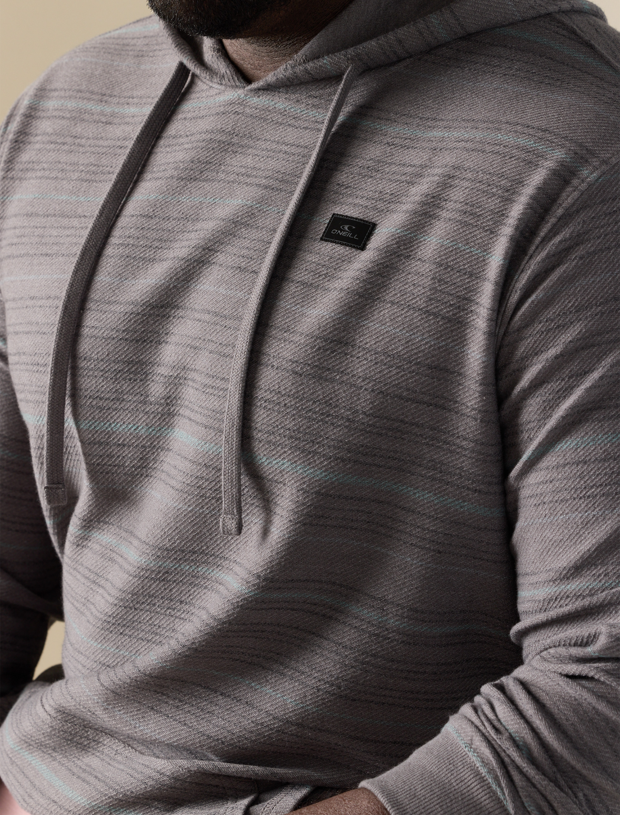 Bavaro Striped Pullover Hoodie
