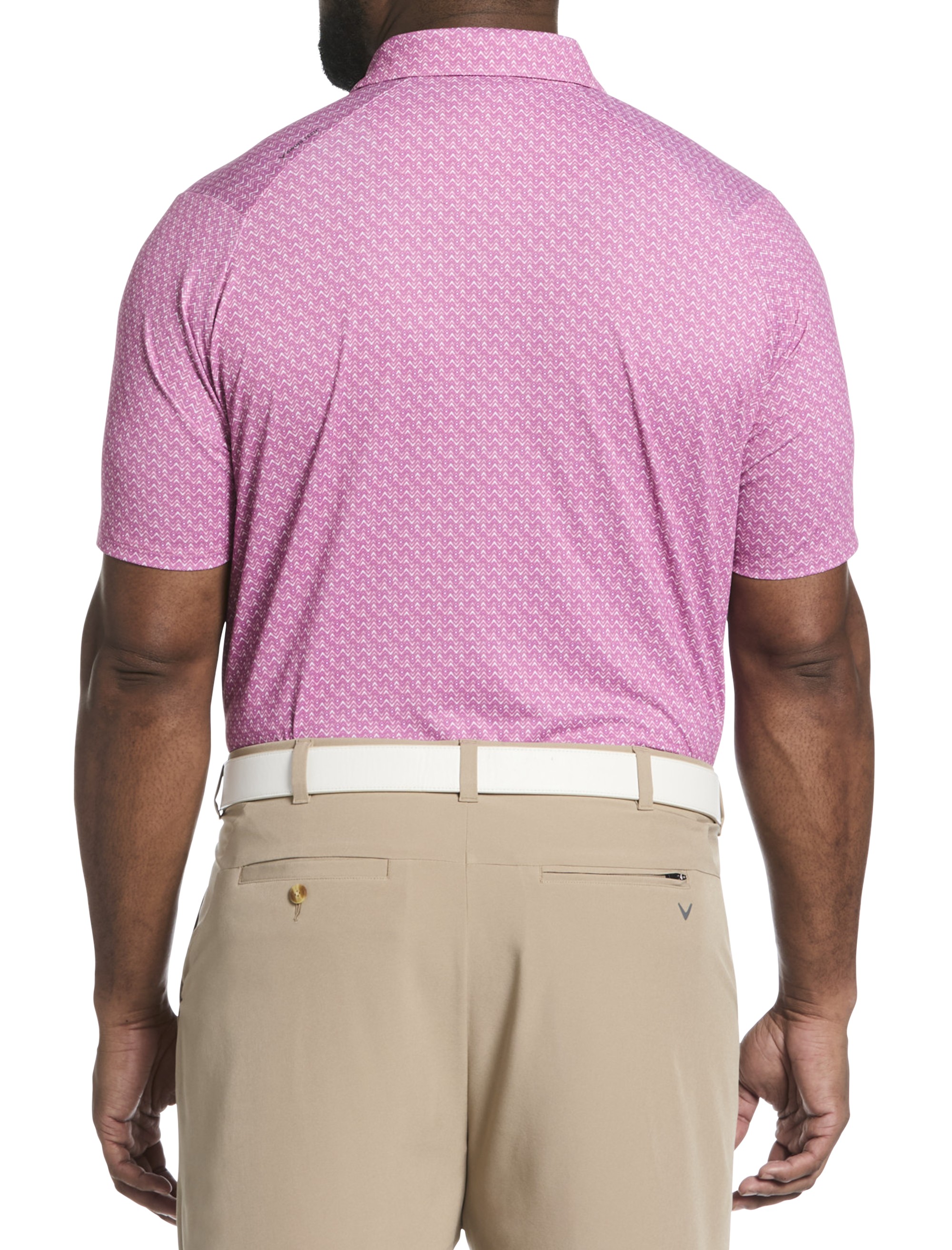 Chevron Print Polo Shirt - thumbnail 5