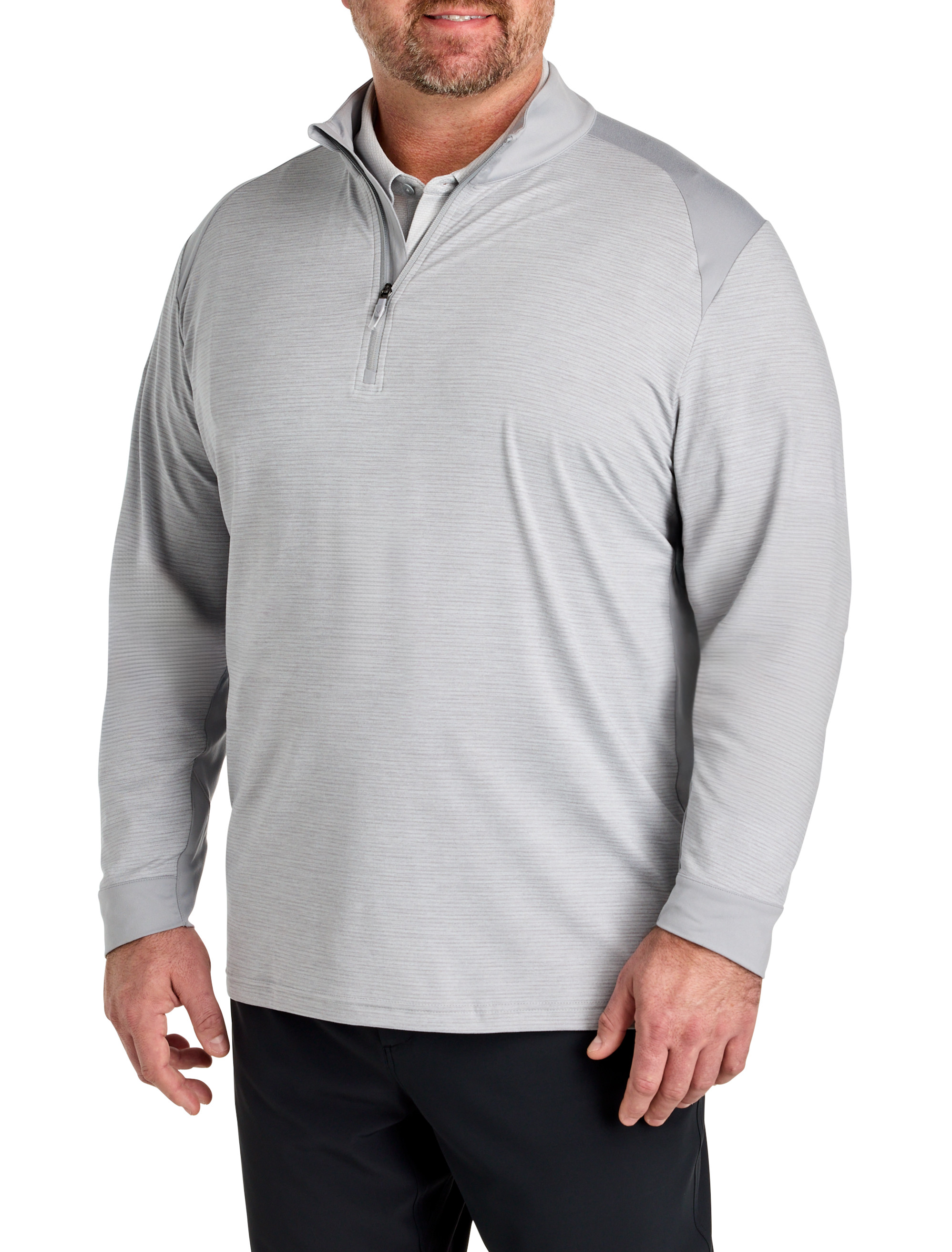Big + Tall | Callaway Soft Touch Colorblocked 1/4-Zip Gold