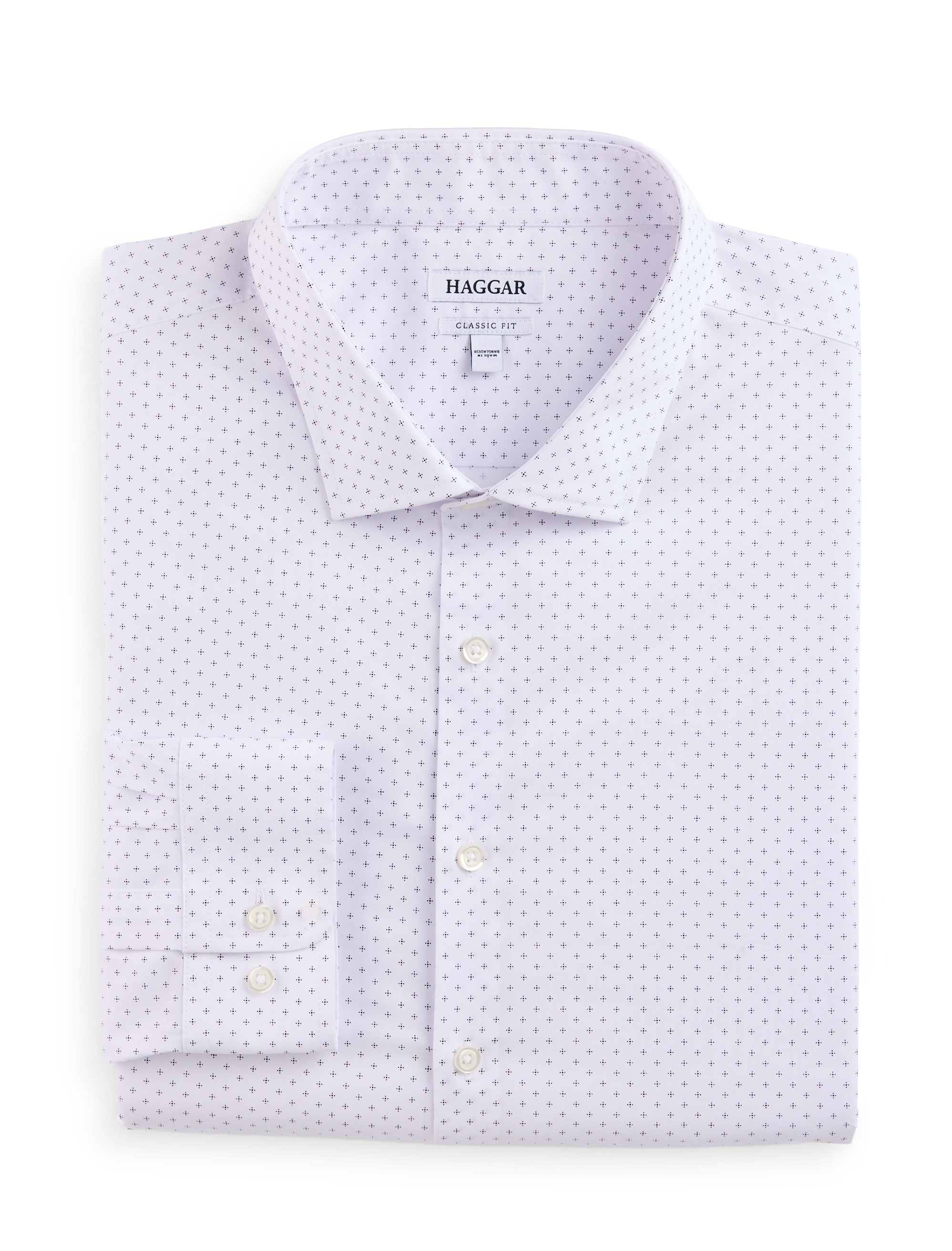 Men's White Travel Dress Shirts | DXL