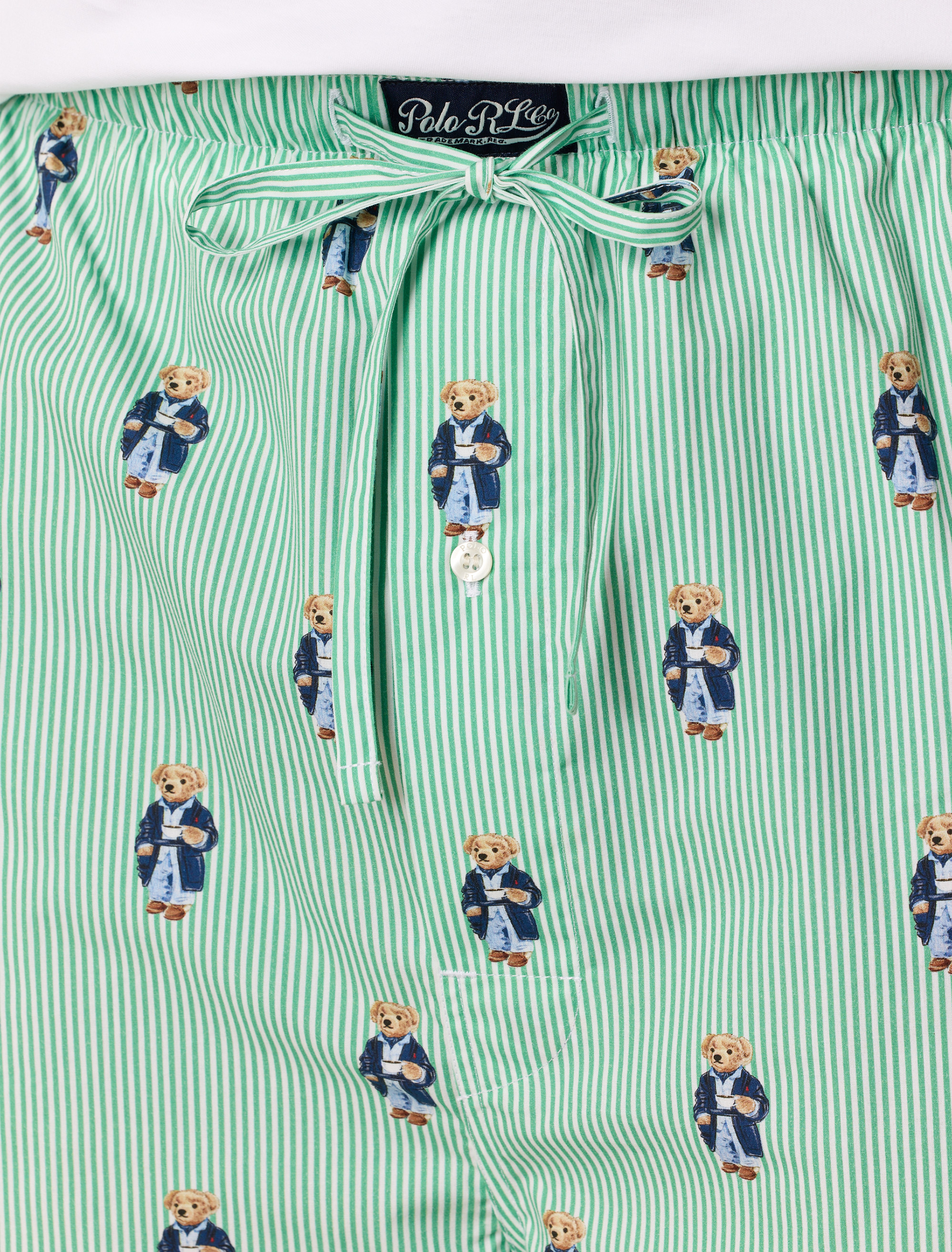 Morning Bear Printed Lounge Shorts