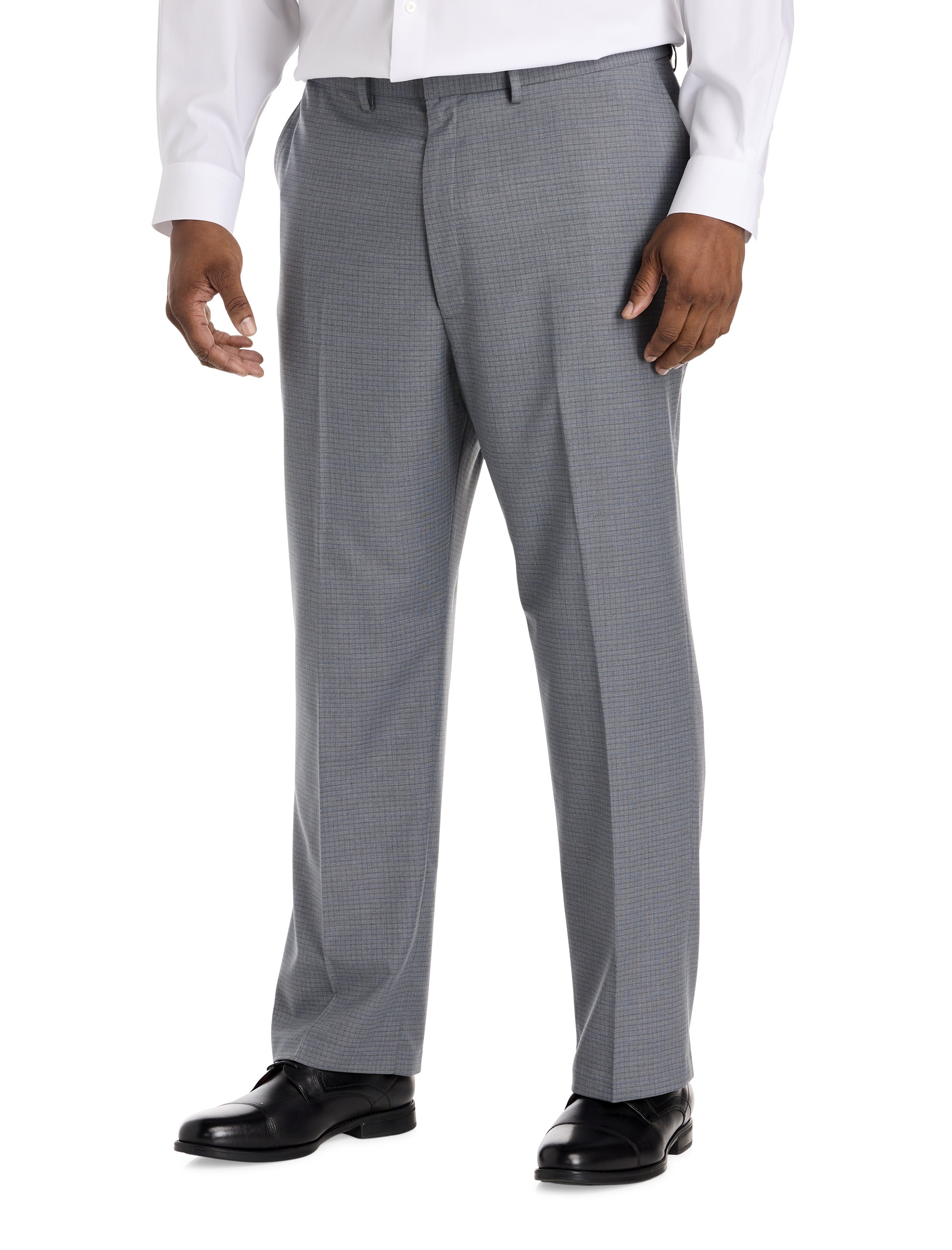 Classic Fit Mini Check Dress Pants