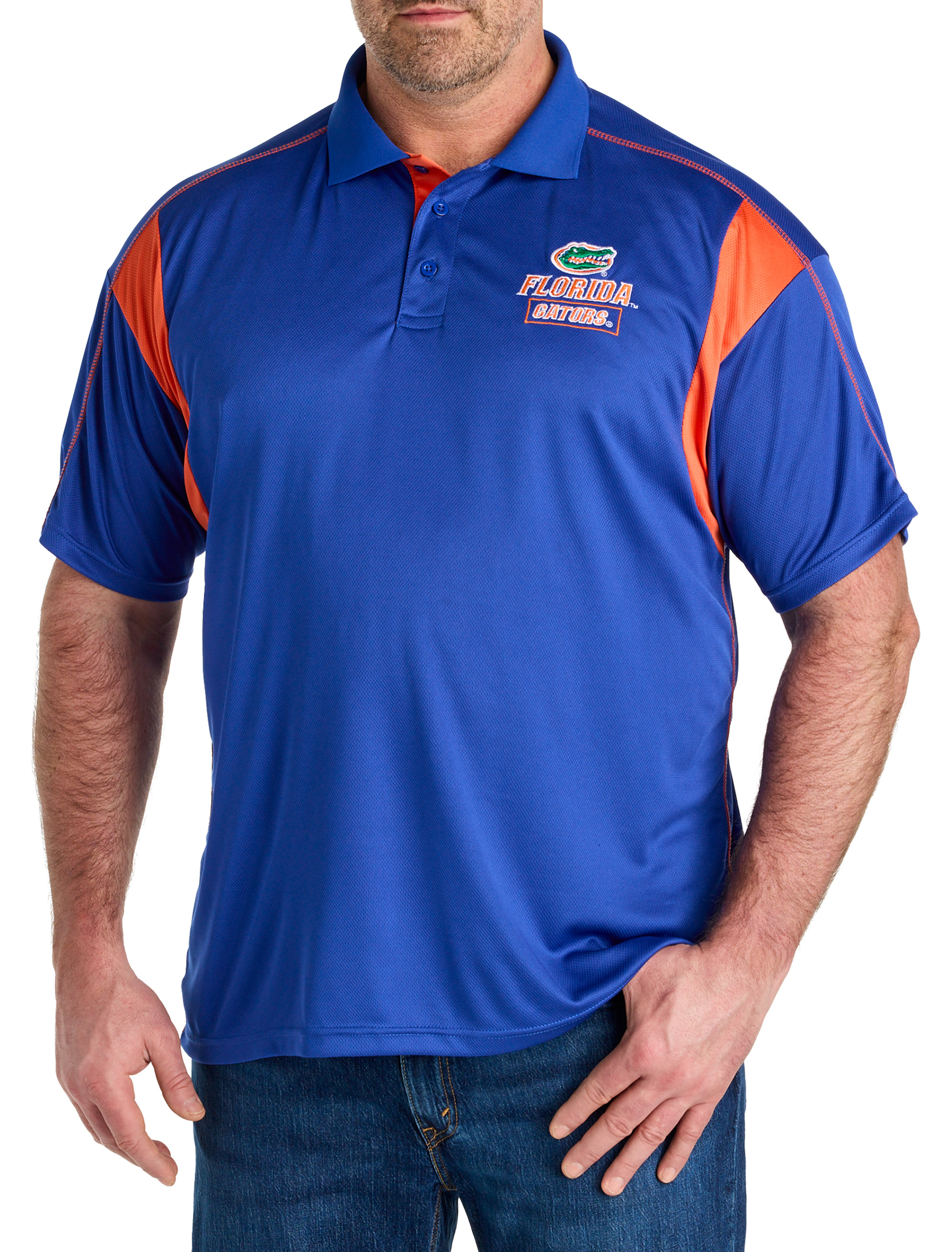 Colorblocked Performance Polo Shirt