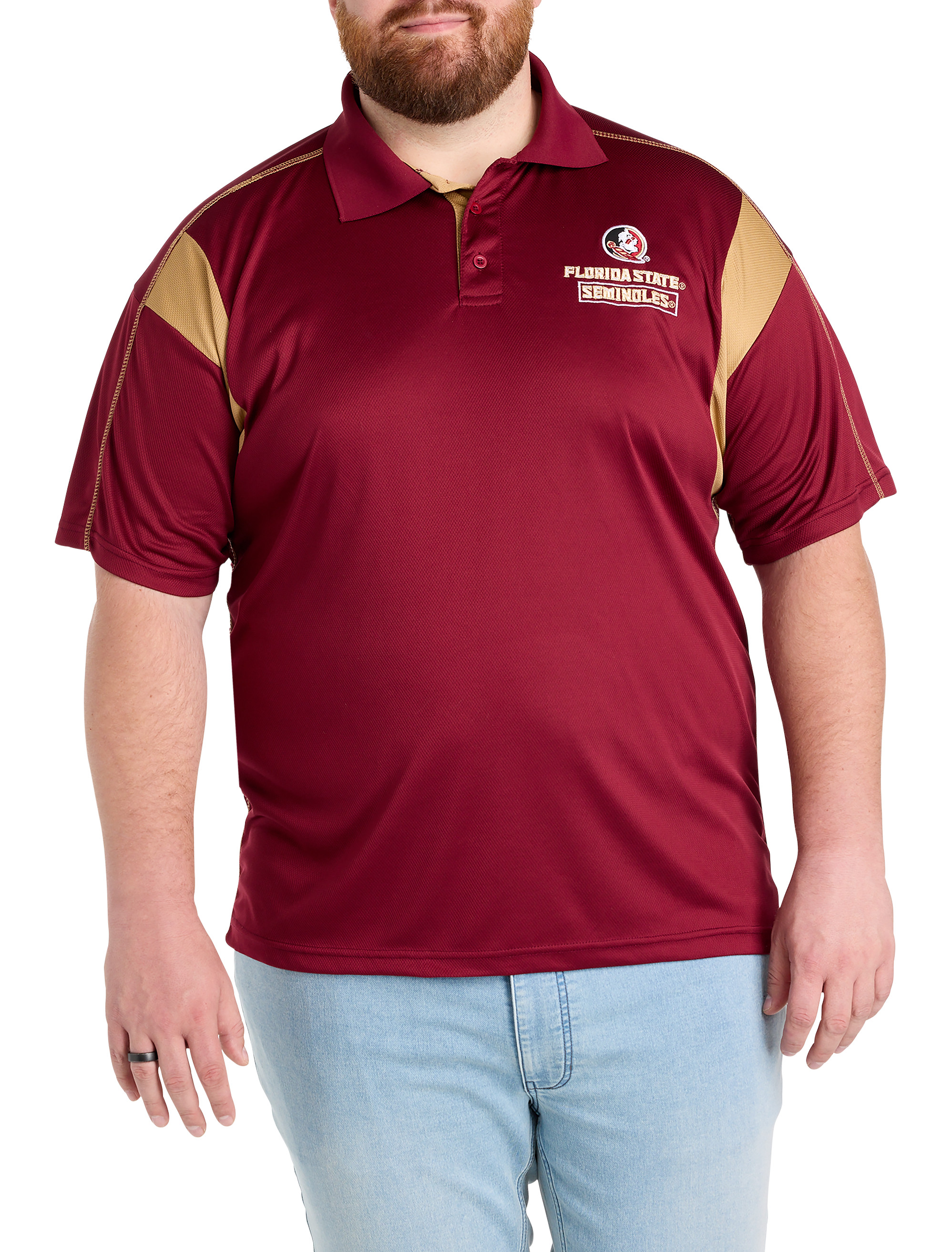 Colorblocked Performance Polo Shirt