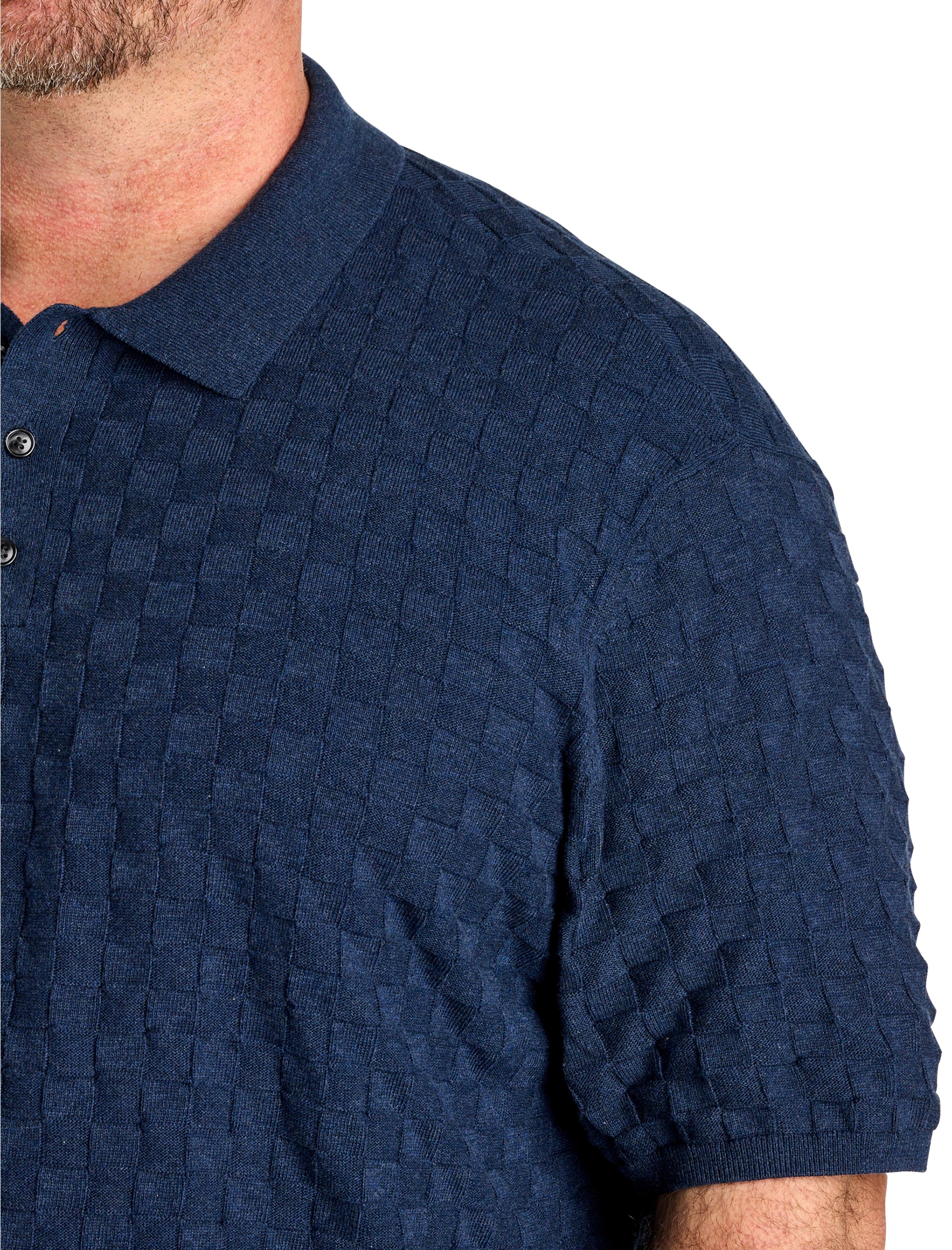 Hampson Sweater Polo Shirt - thumbnail 2