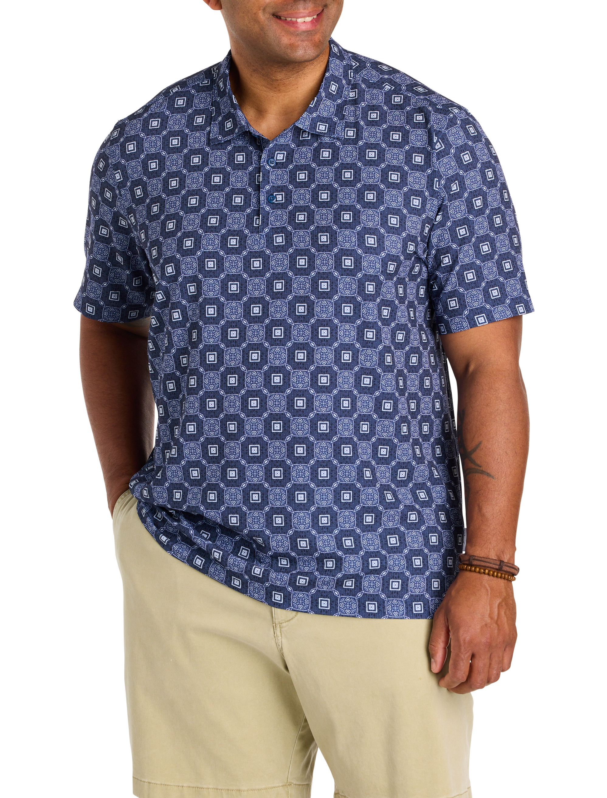 Bahama Coast Barcelo Tiles IslandZone® Polo Shirt