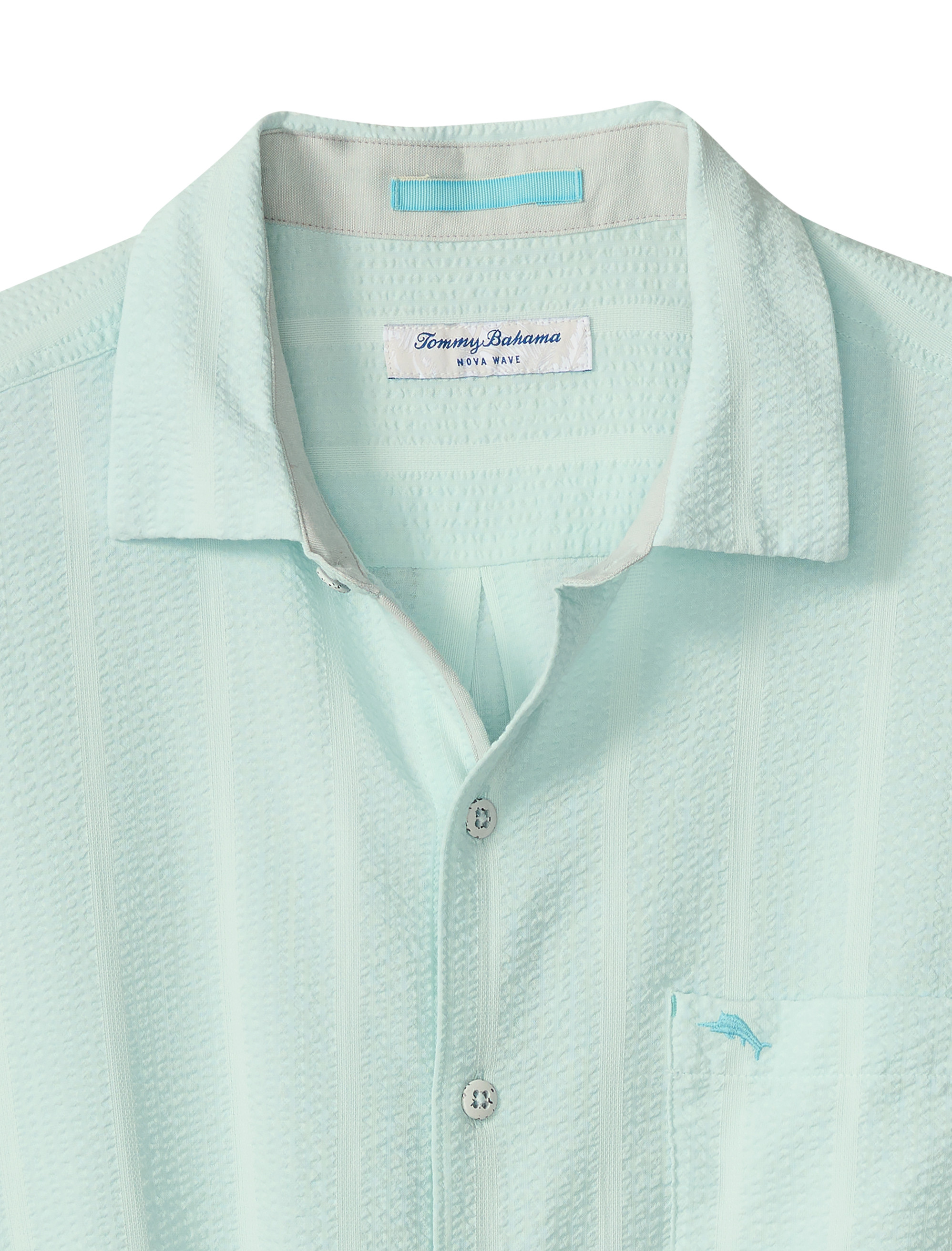 Nova Wave Seersucker Sport Shirt