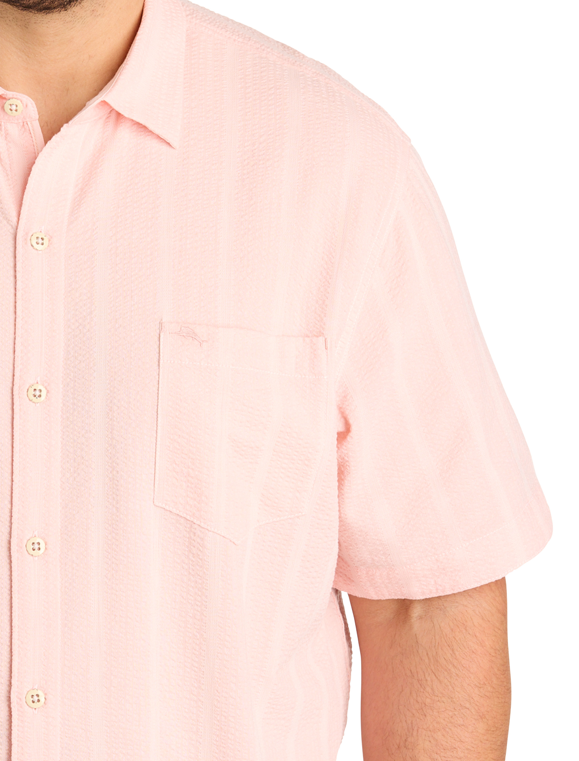 Nova Wave Seersucker Sport Shirt