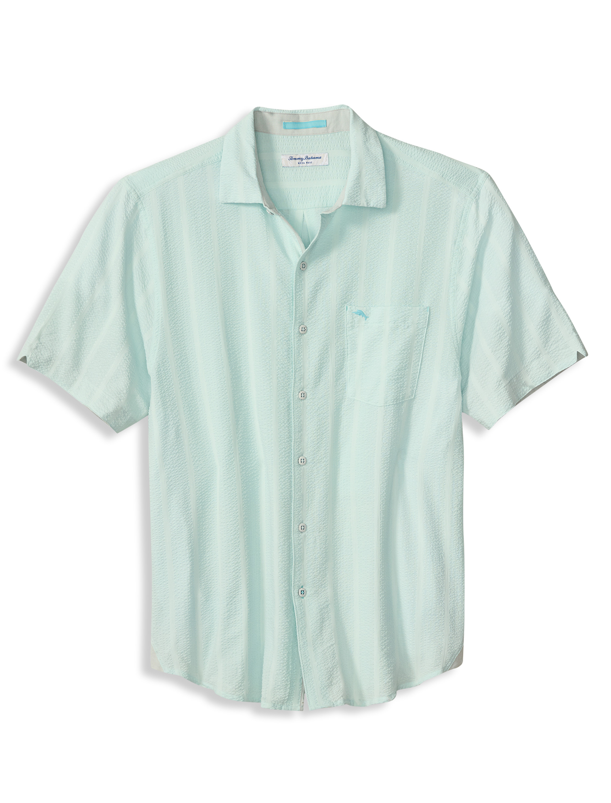 Nova Wave Seersucker Sport Shirt