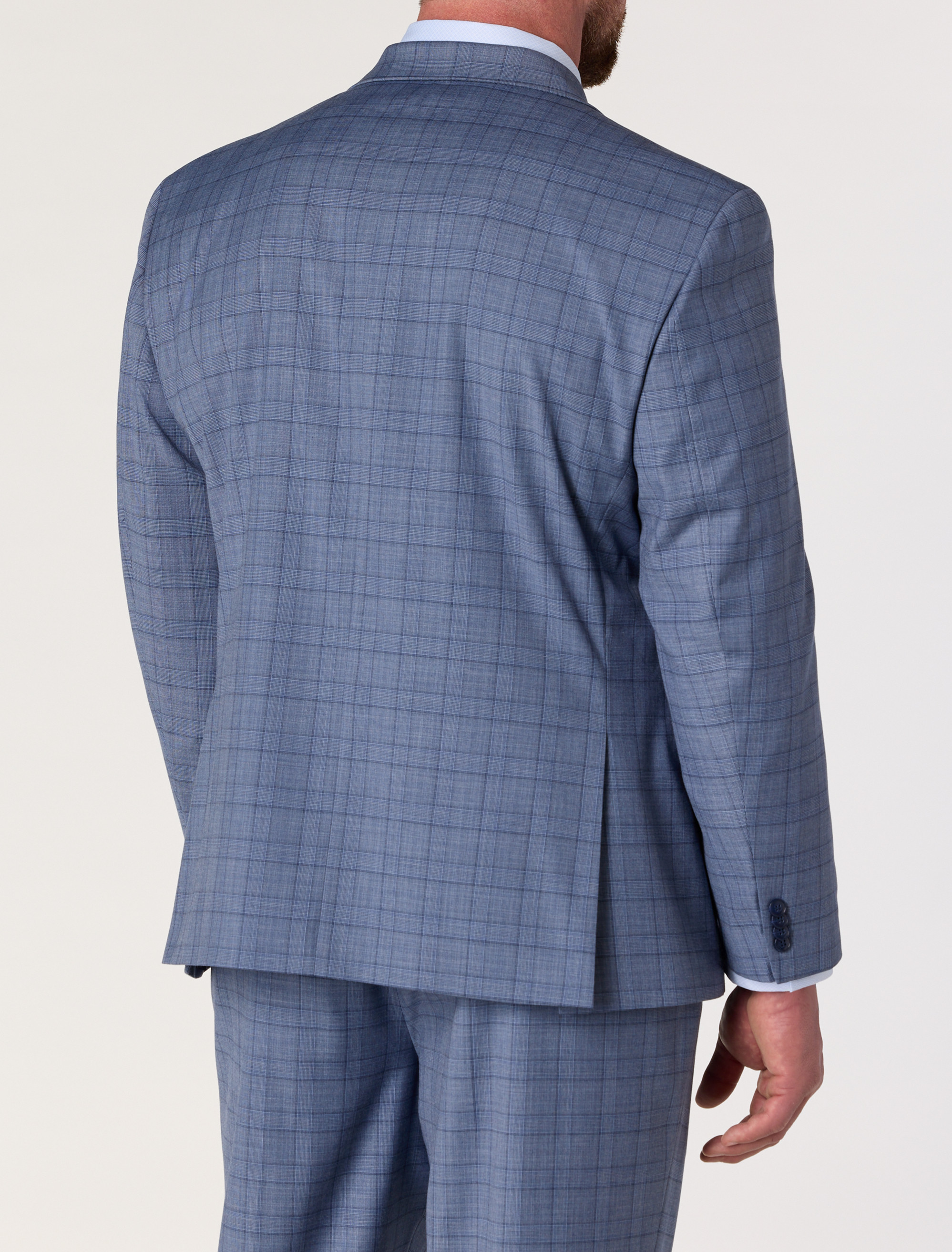 Glen Plaid Suit Jacket