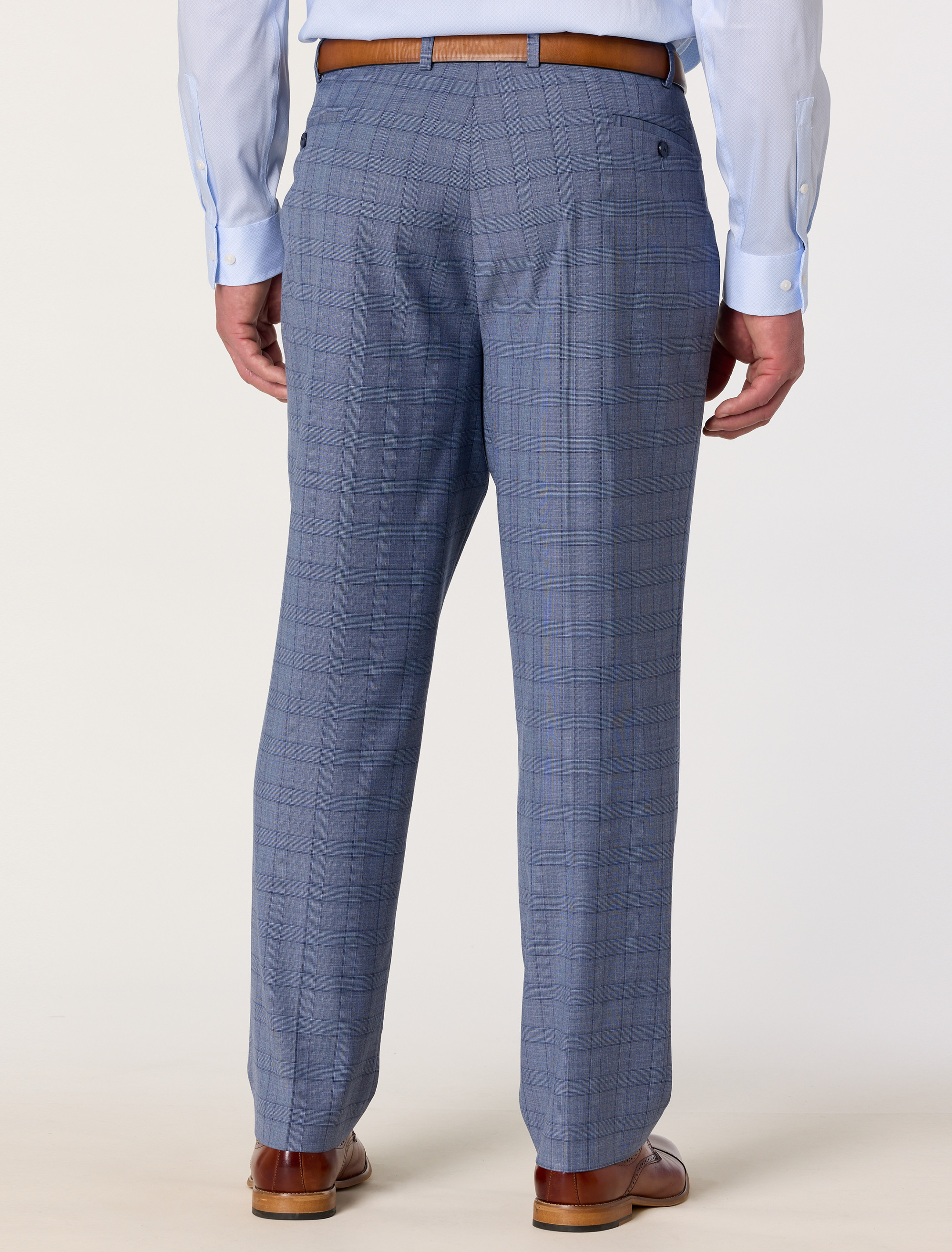 Glen Plaid Suit Pants