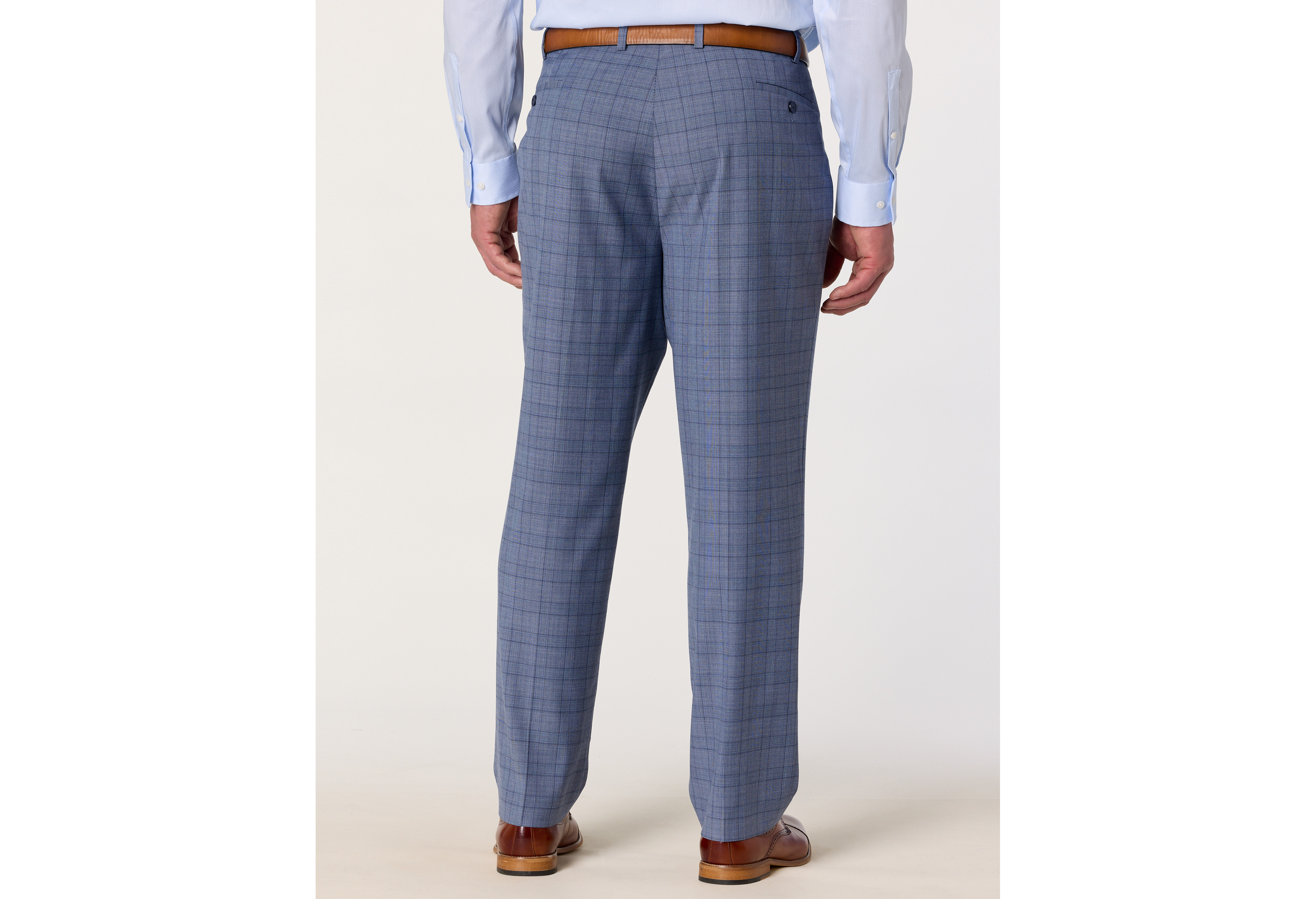 Glen Plaid Suit Pants