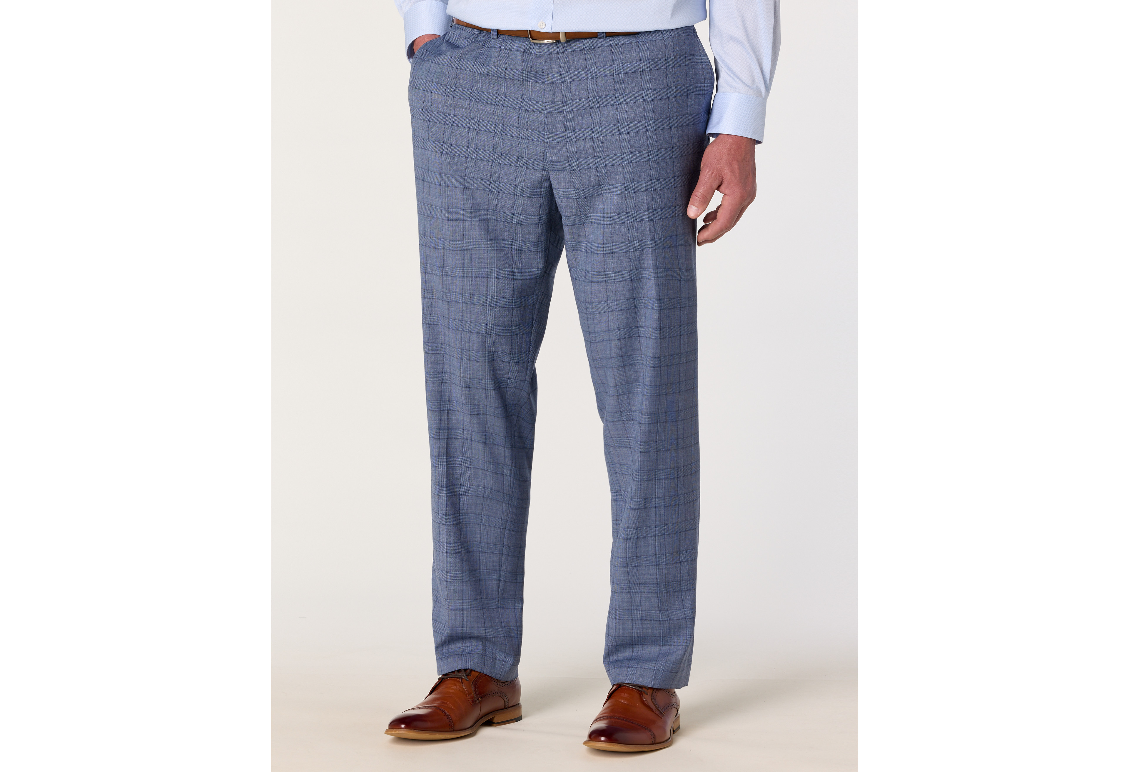 Glen Plaid Suit Pants