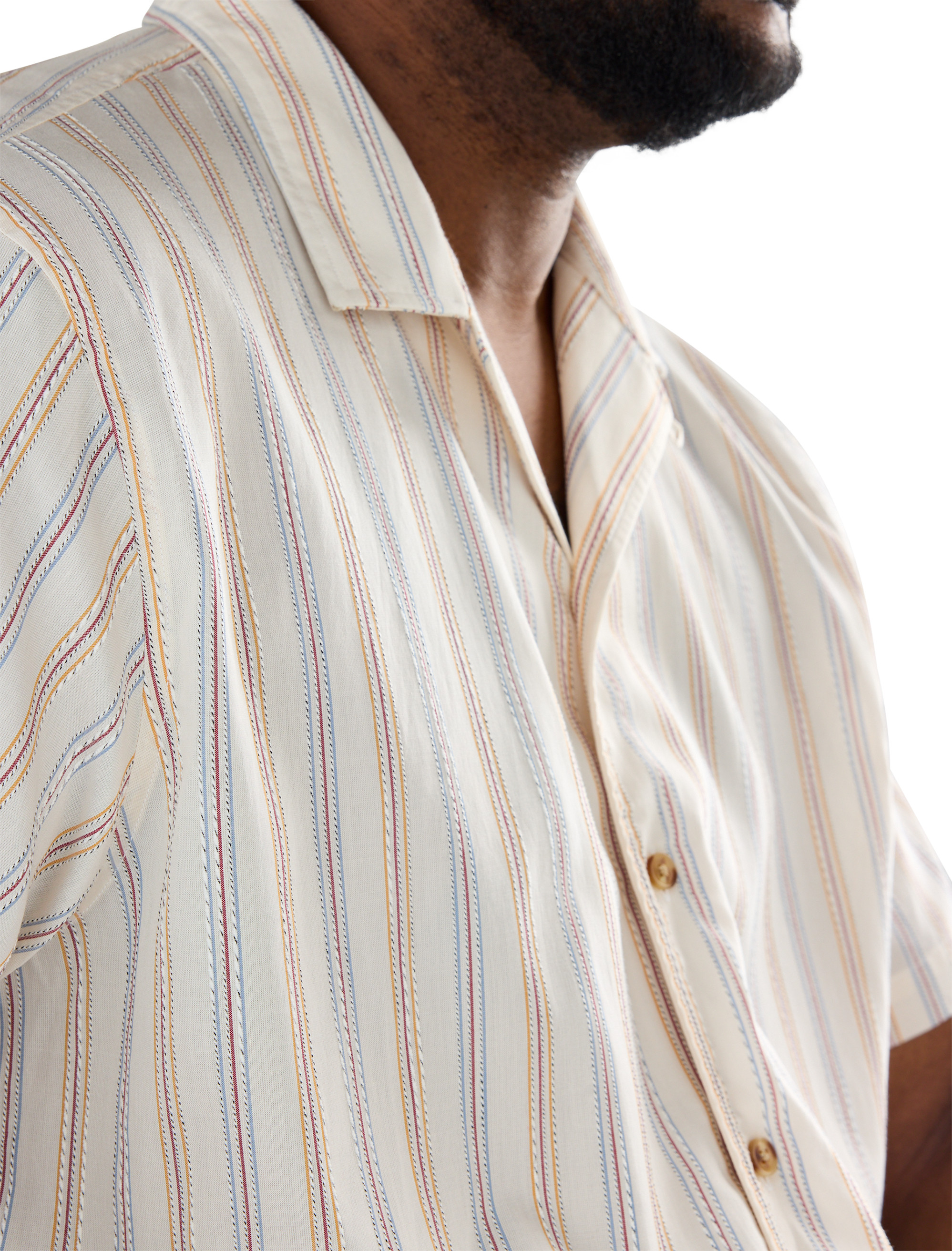 Striped Camp Shirt
