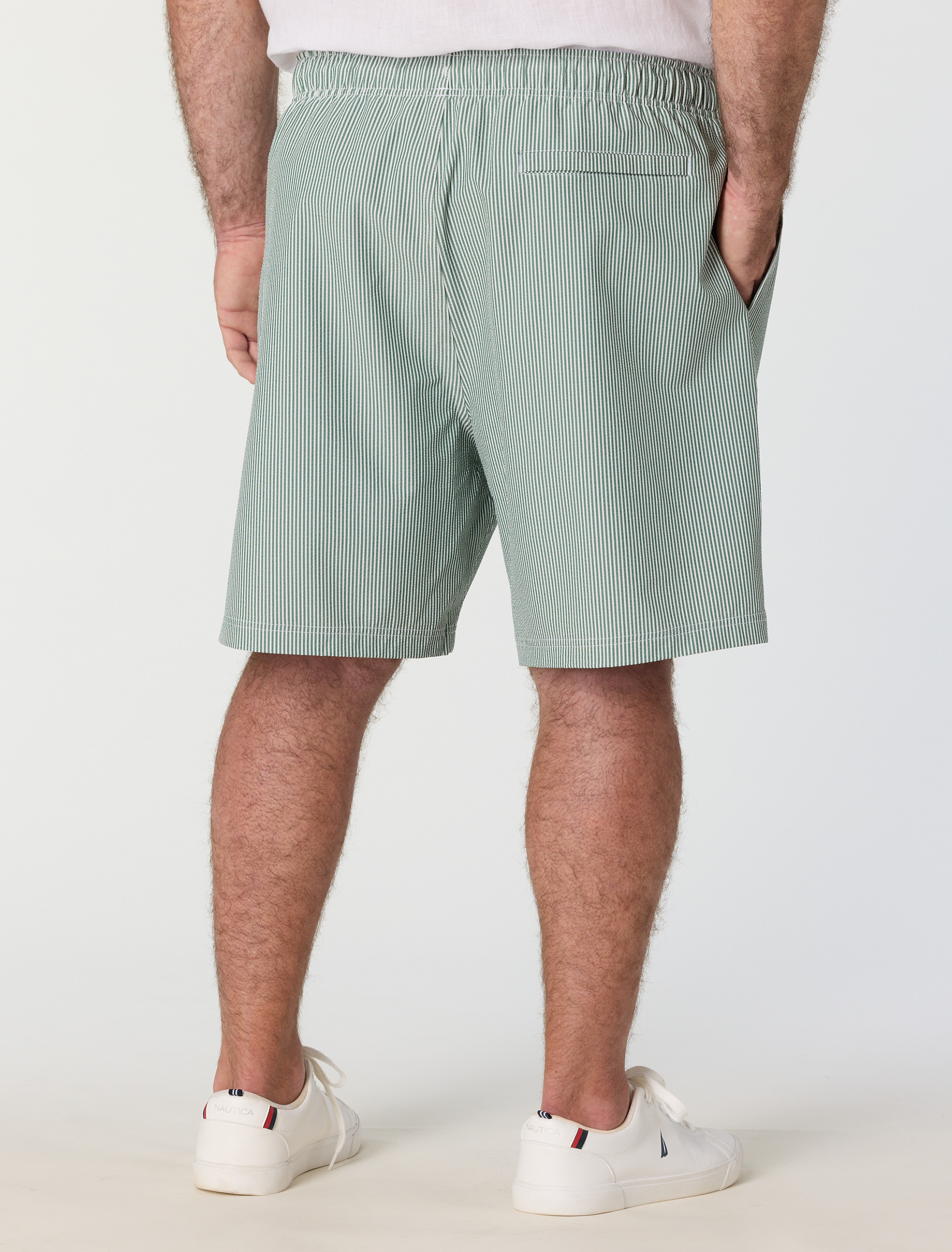 Seersucker Swim Trunks