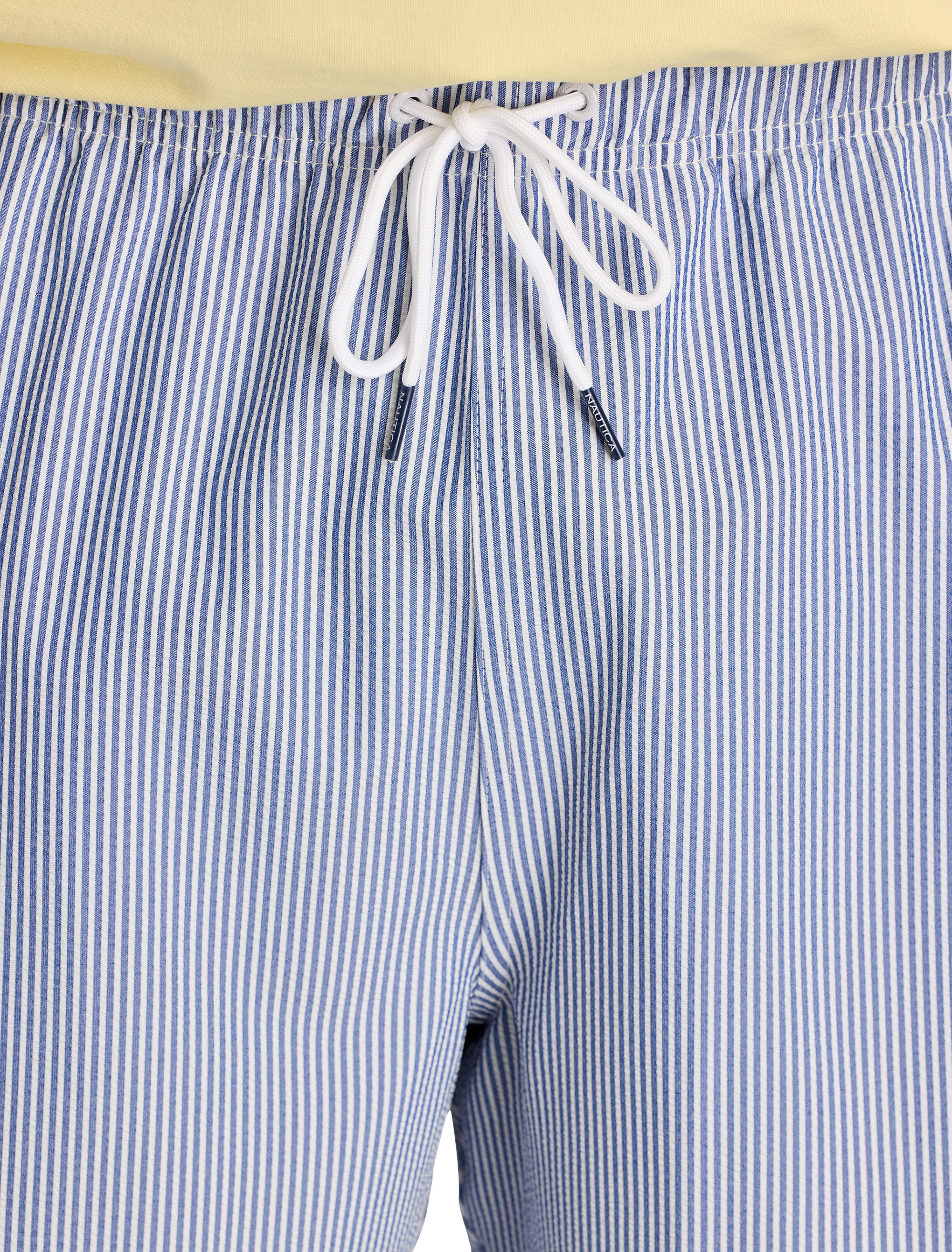 Seersucker Swim Trunks