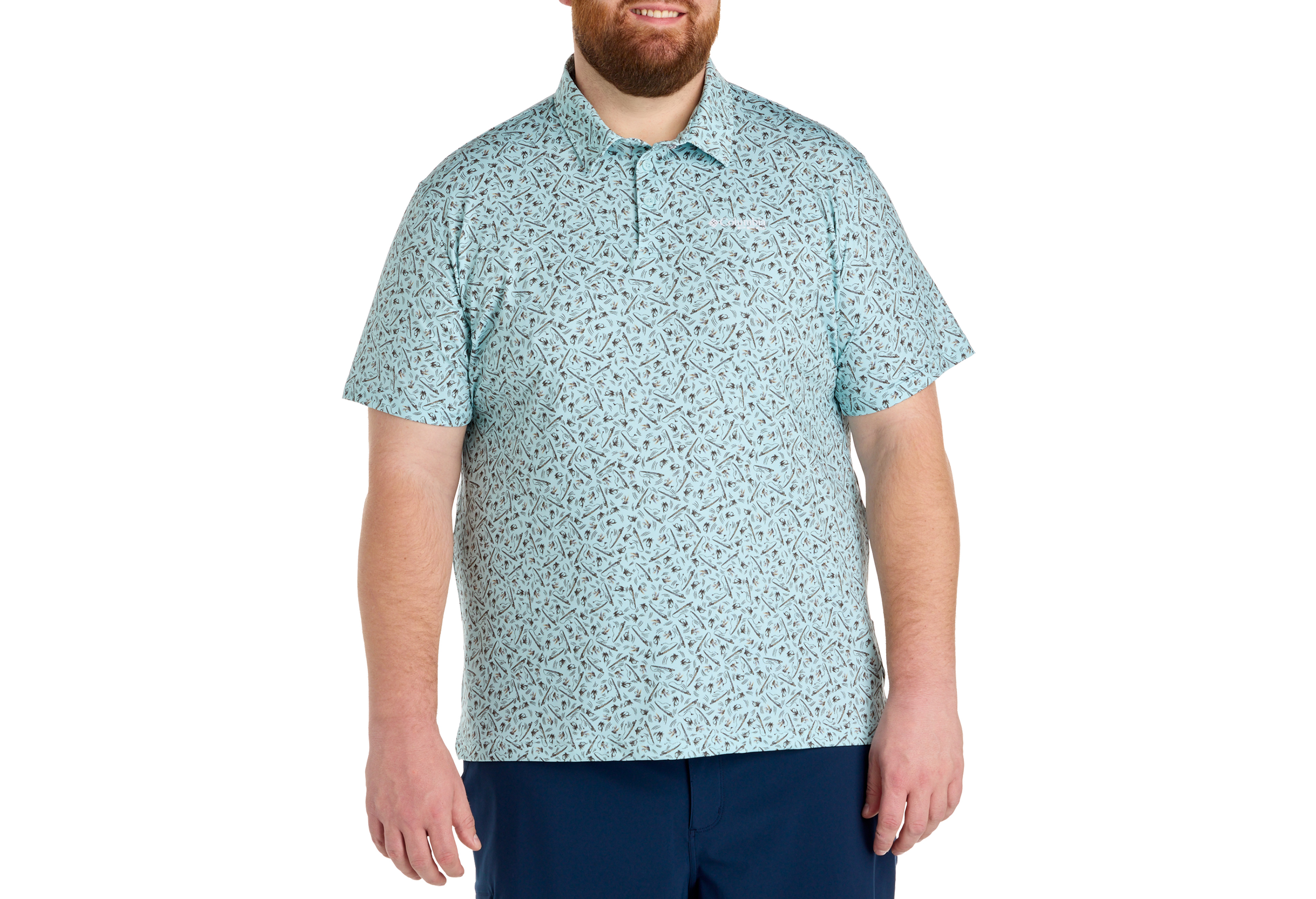 PFG Super Slack Tide™ Marine Printed Polo Shirt