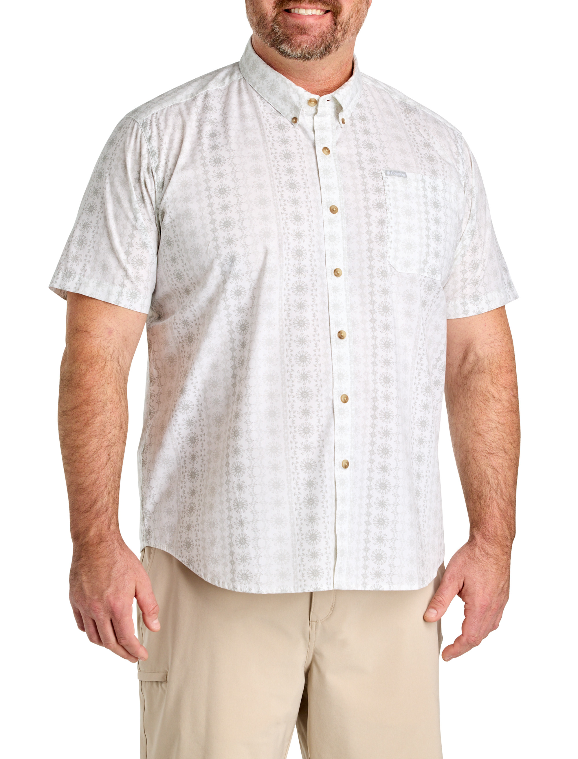Big + Tall | Columbia Rapid Rivers Wildflower Sport Shirt | DXL