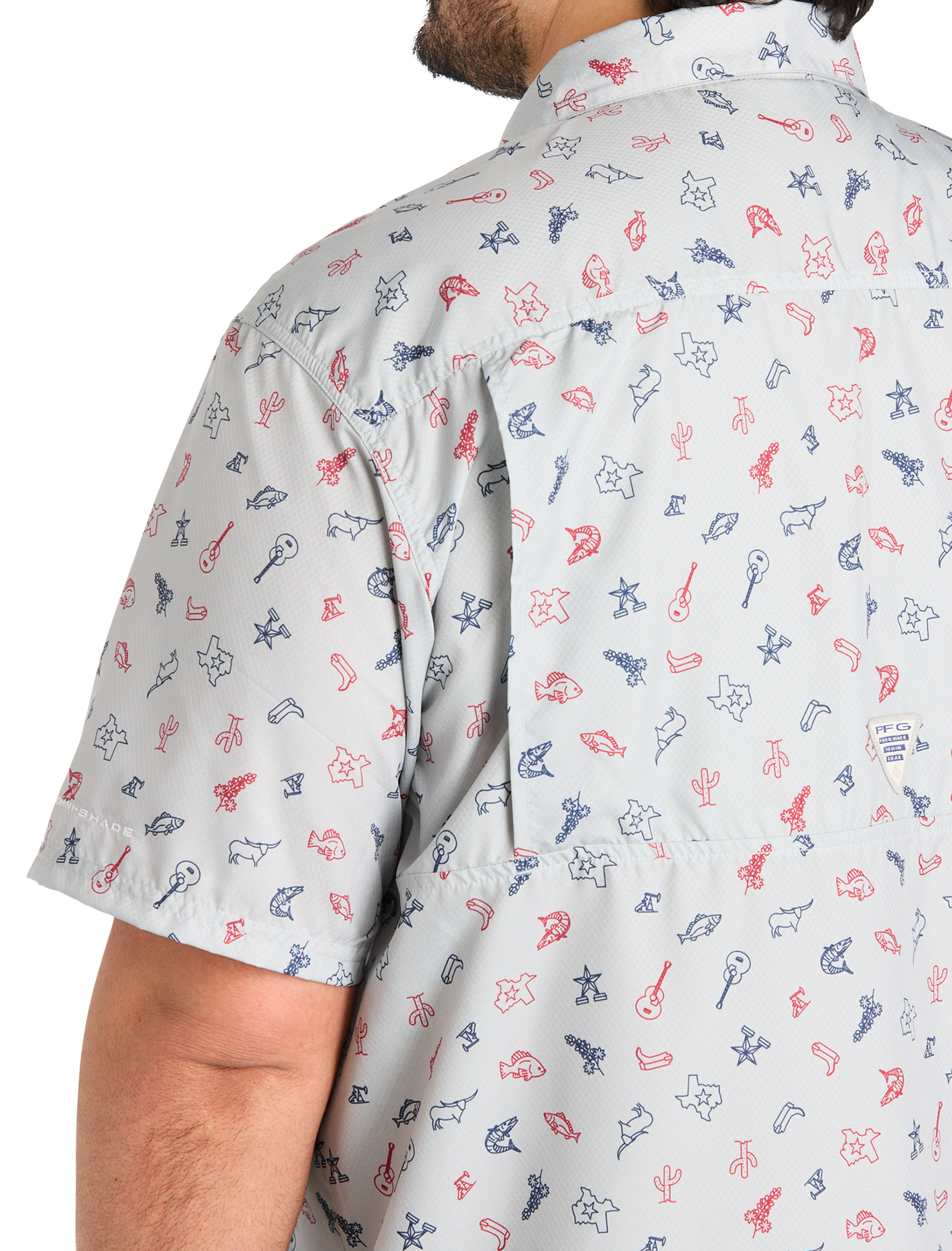 PFG Super Slack Tecas Sport Shirt