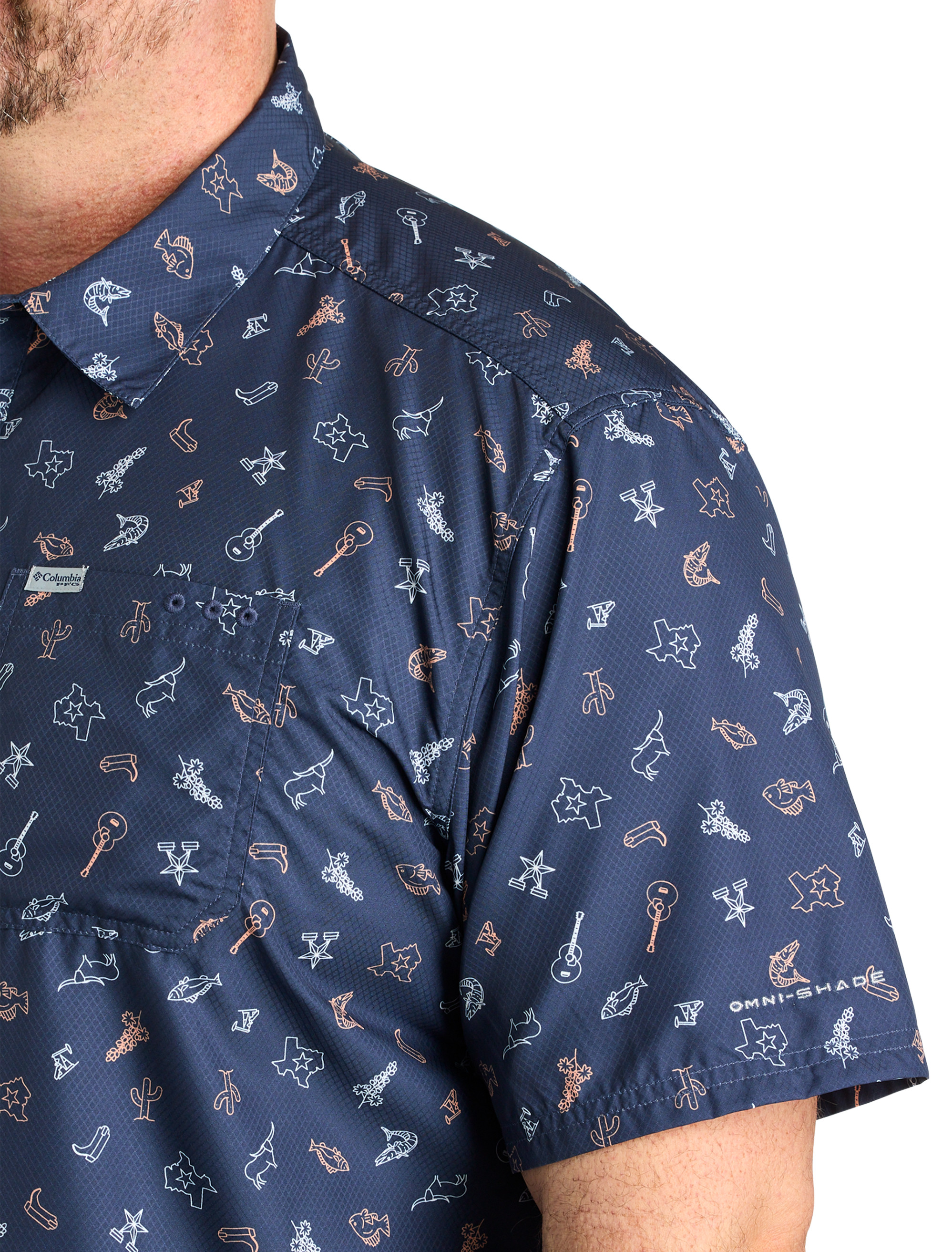 PFG Super Slack Tecas Sport Shirt