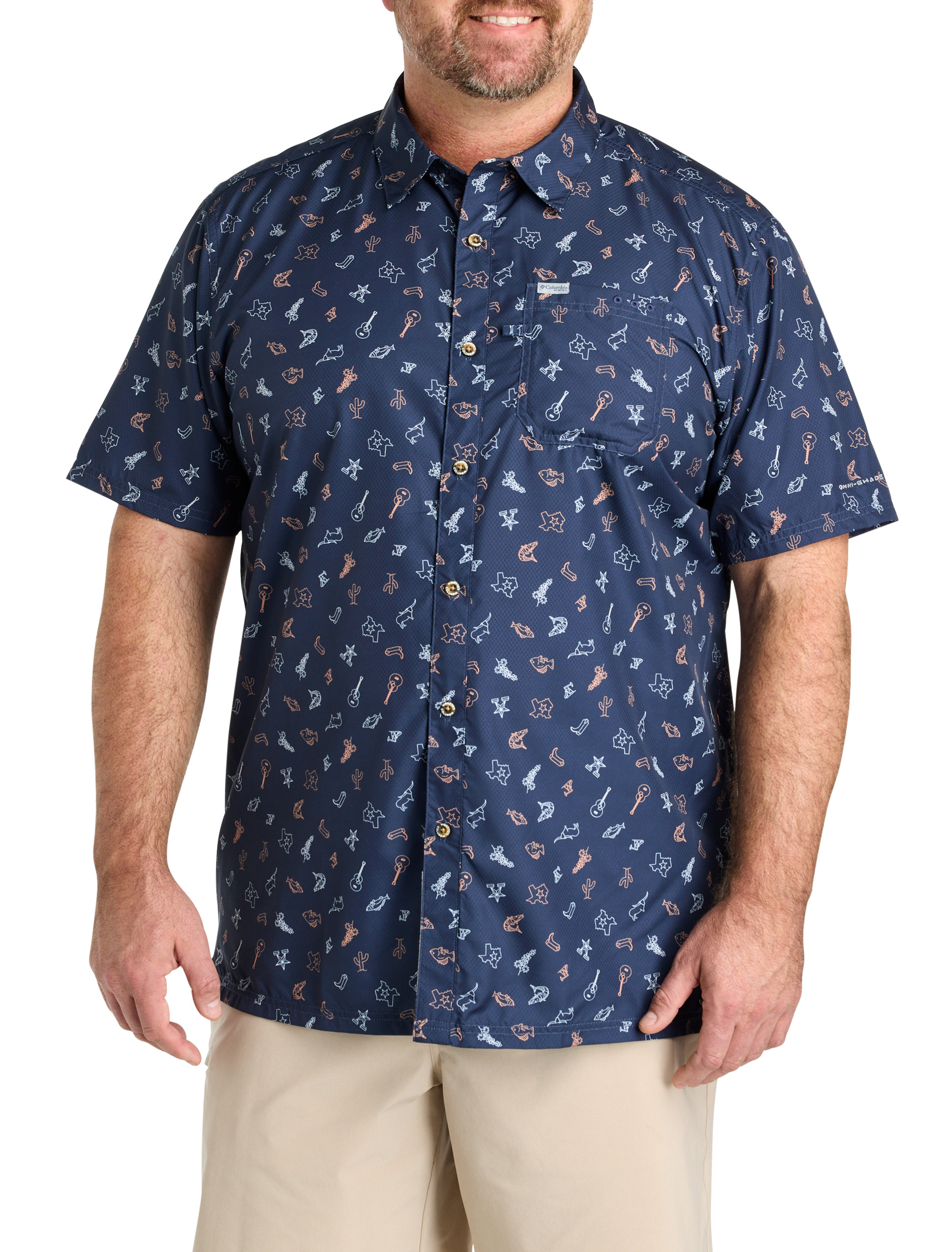 PFG Super Slack Tecas Sport Shirt
