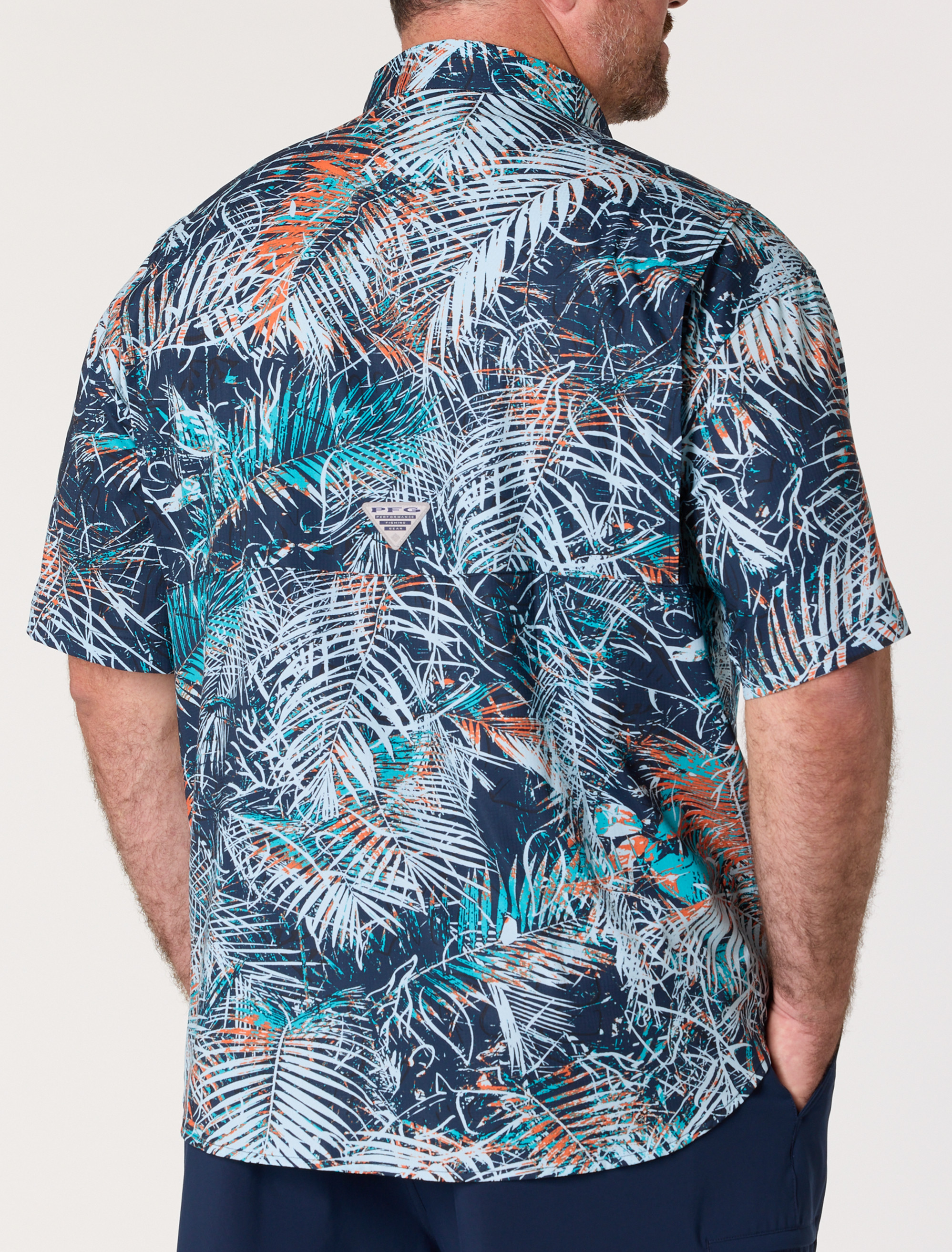 PFG Super Tamiami Floral Sport Shirt