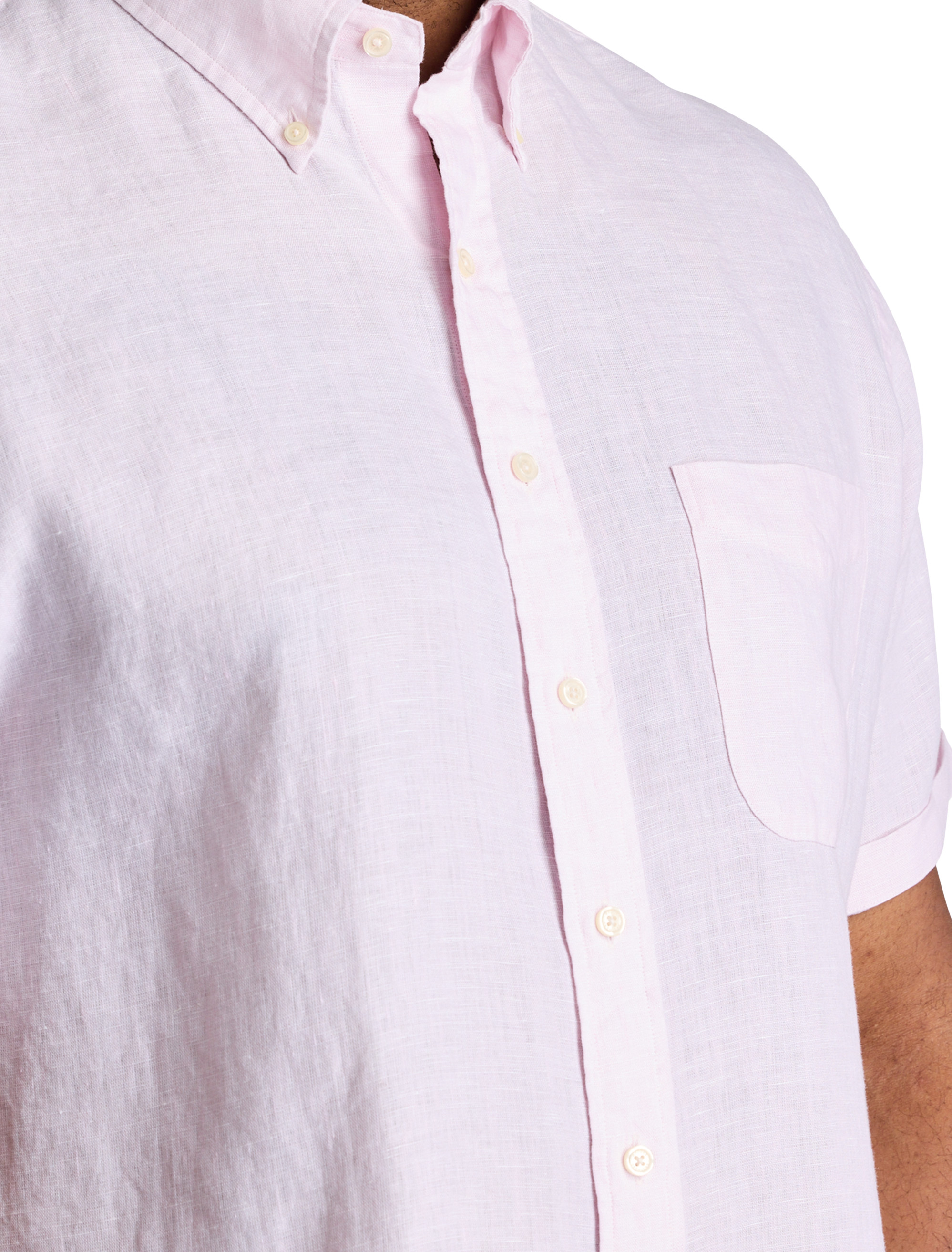Solid Linen Sport Shirt