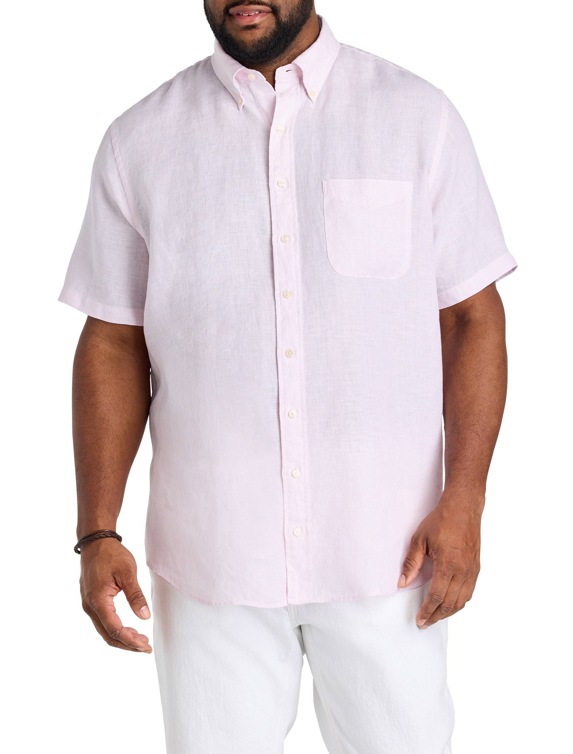 Solid Linen Sport Shirt
