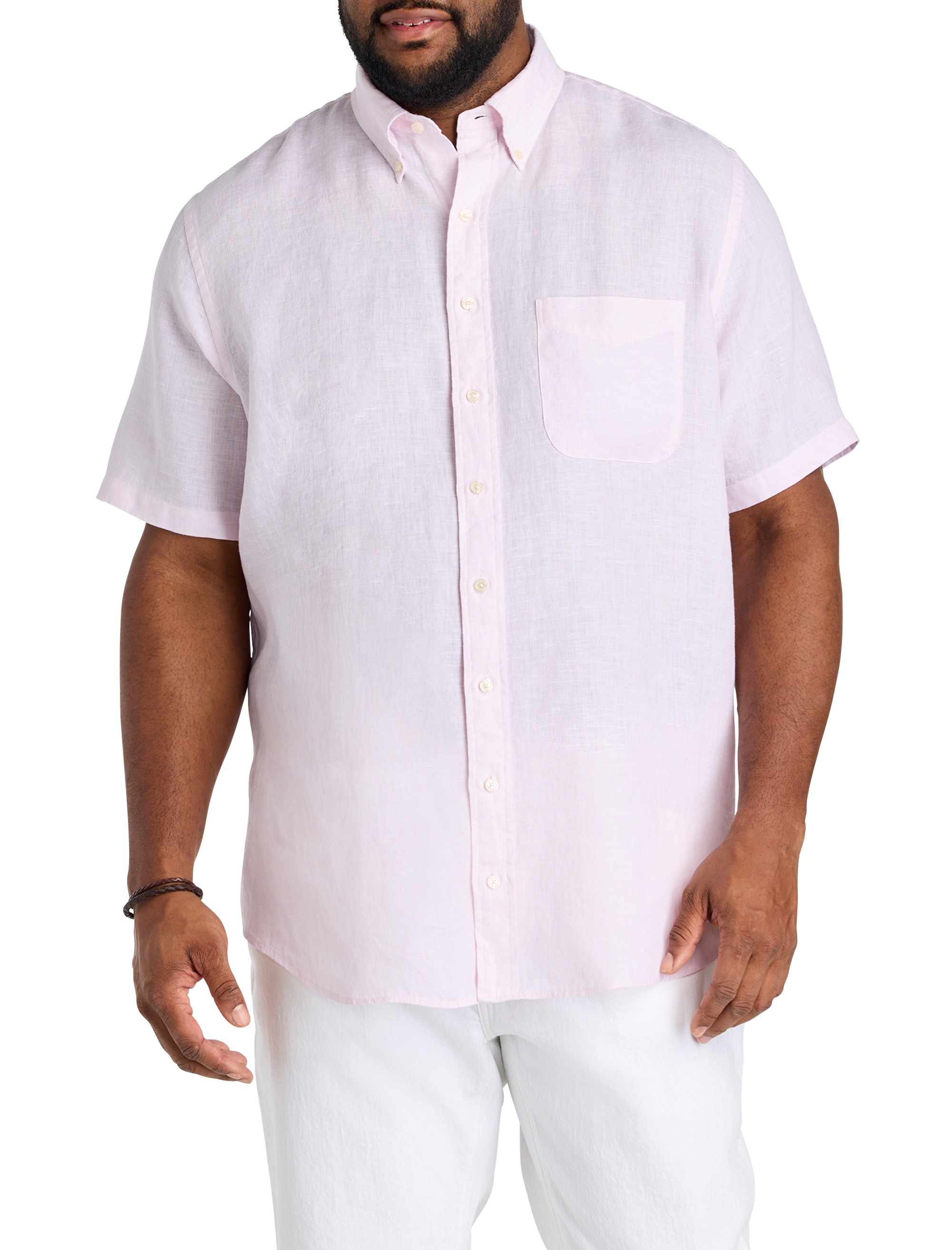 Solid Linen Sport Shirt