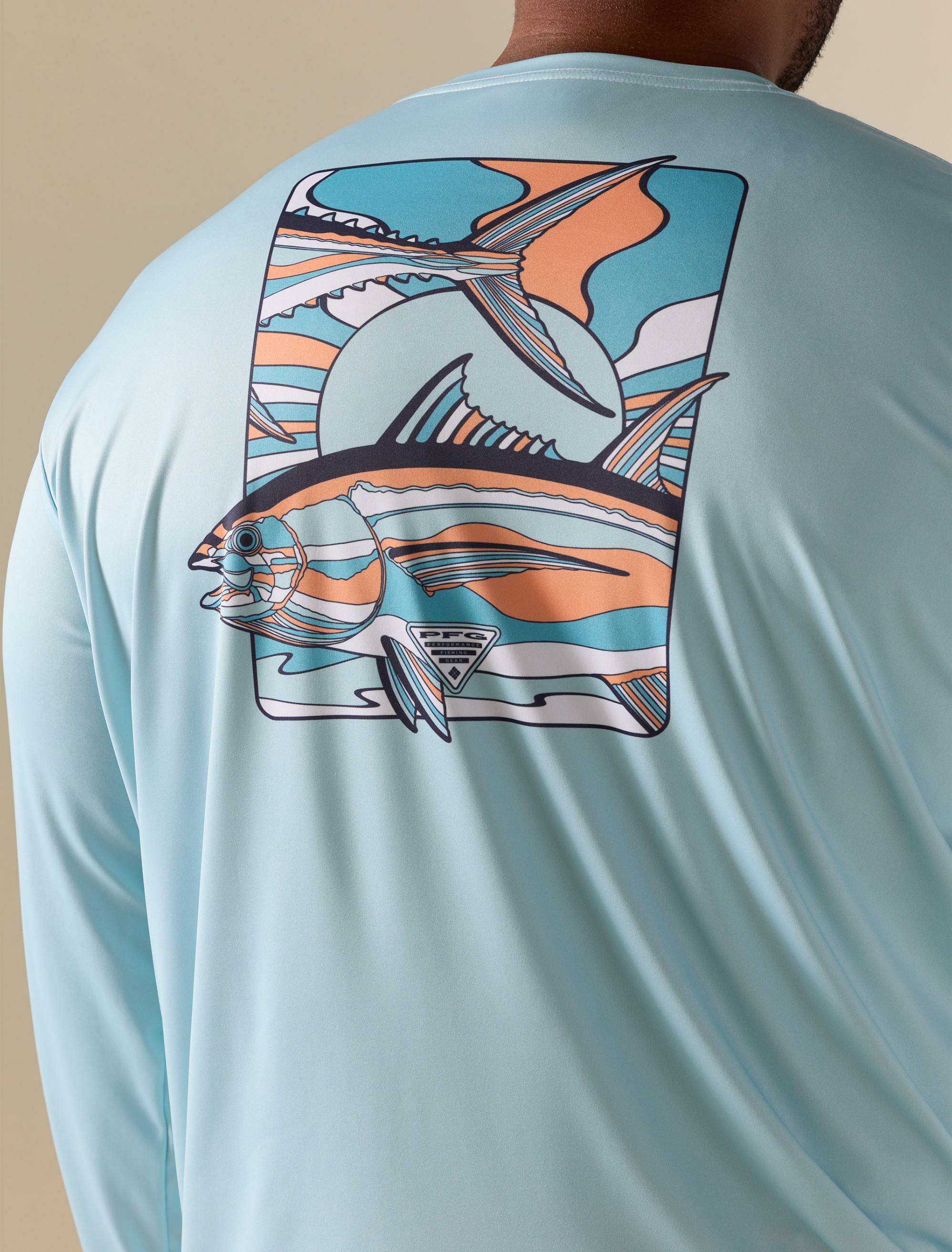 PFG Terminal Tackle™ Fish Shine Tuna Long-Sleeve T-Shirt